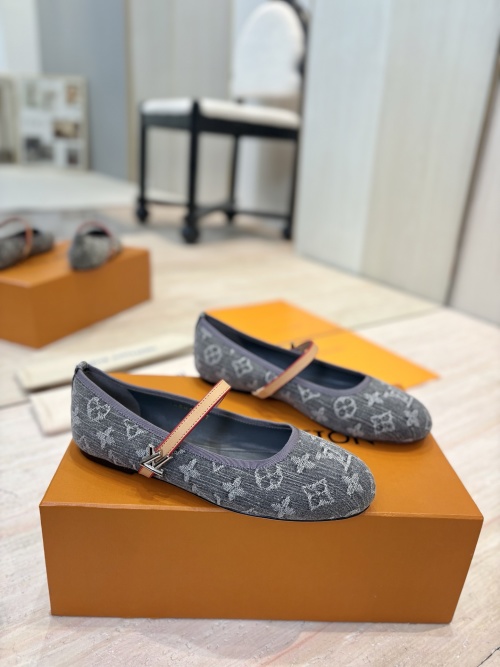 Louis Vuitton Denim Ballet Flats - Chic, Comfortable, and Stylish