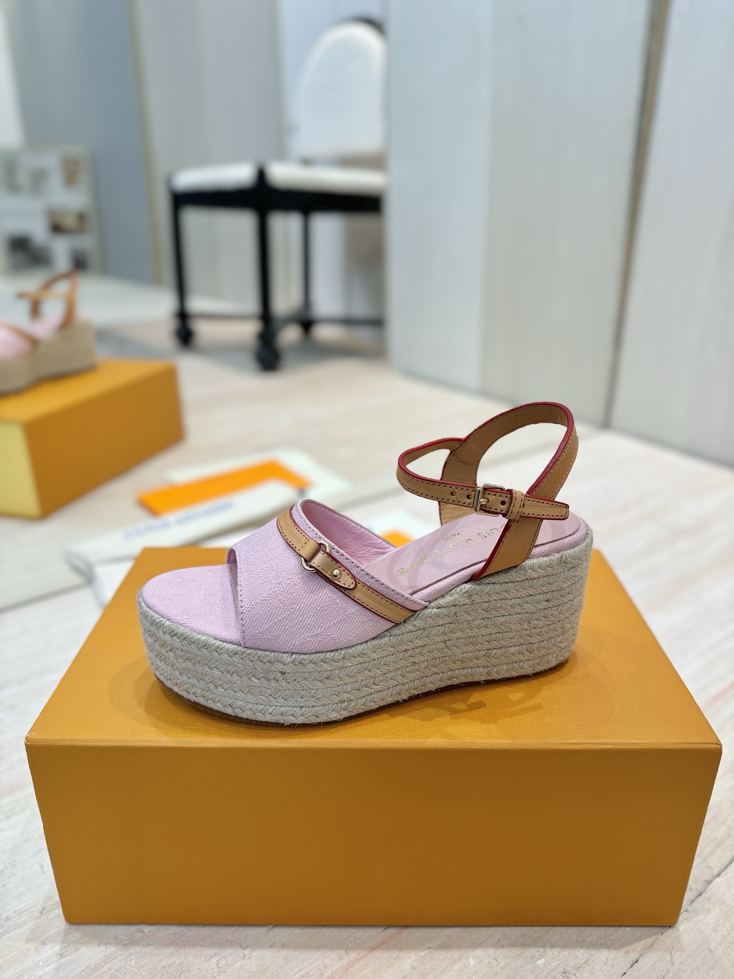 Louis Vuitton x TM Murakami Takashi Espadrille Wedge Sandals - Spring/Summer 6 i1745755532493 4287 0 4