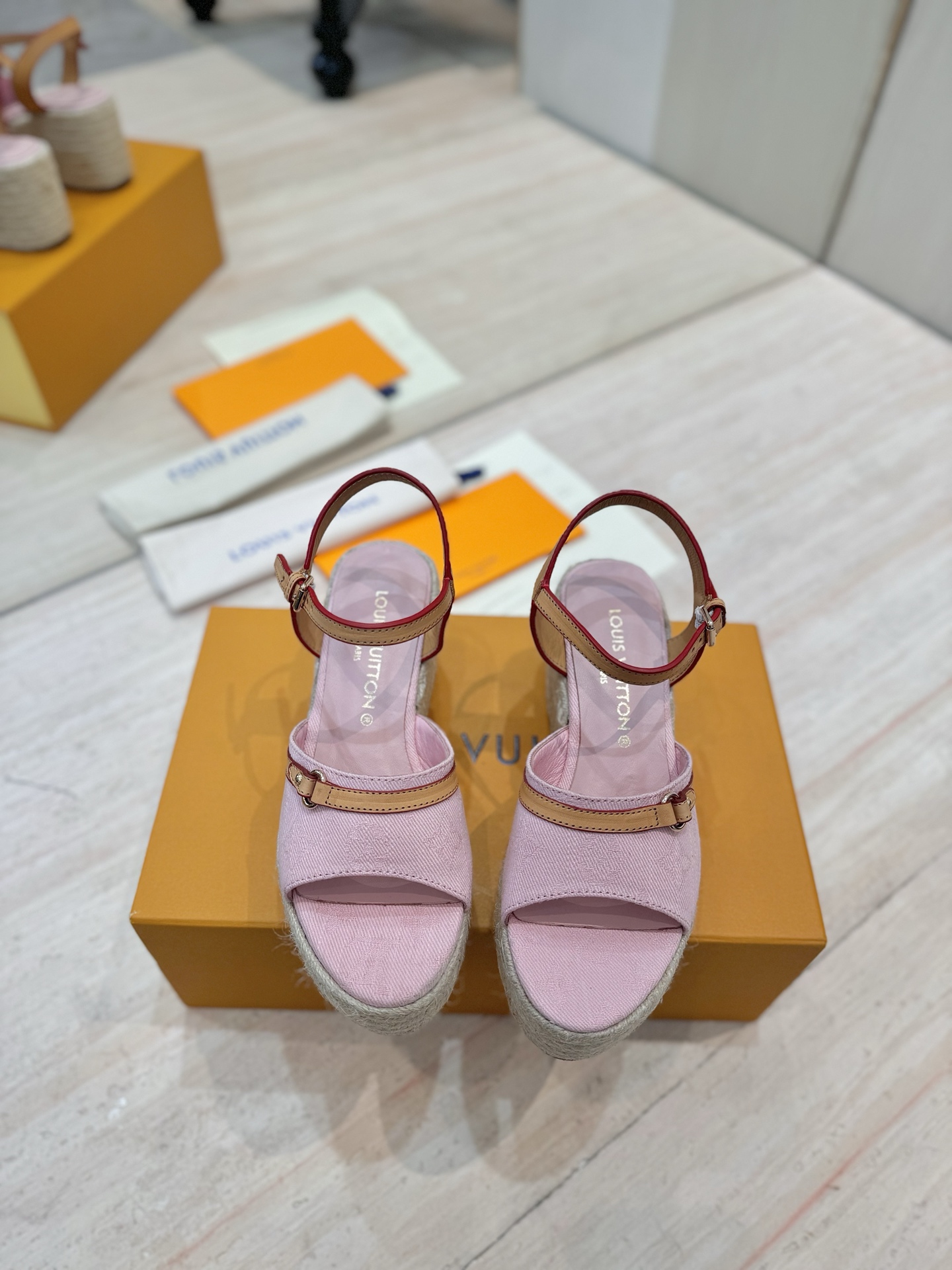 Louis Vuitton x TM Murakami Takashi Espadrille Wedge Sandals - Spring/Summer 4 i1745755532497 3665 0 2