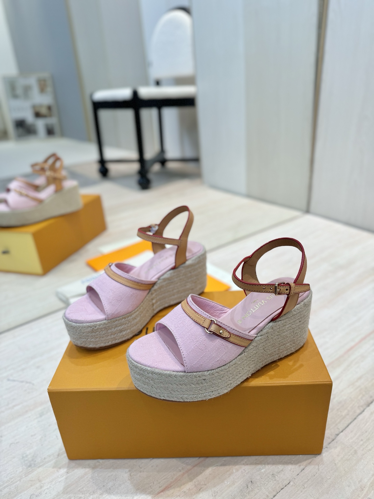 Louis Vuitton x TM Murakami Takashi Espadrille Wedge Sandals - Spring/Summer 3 i1745755532531 123 0 1