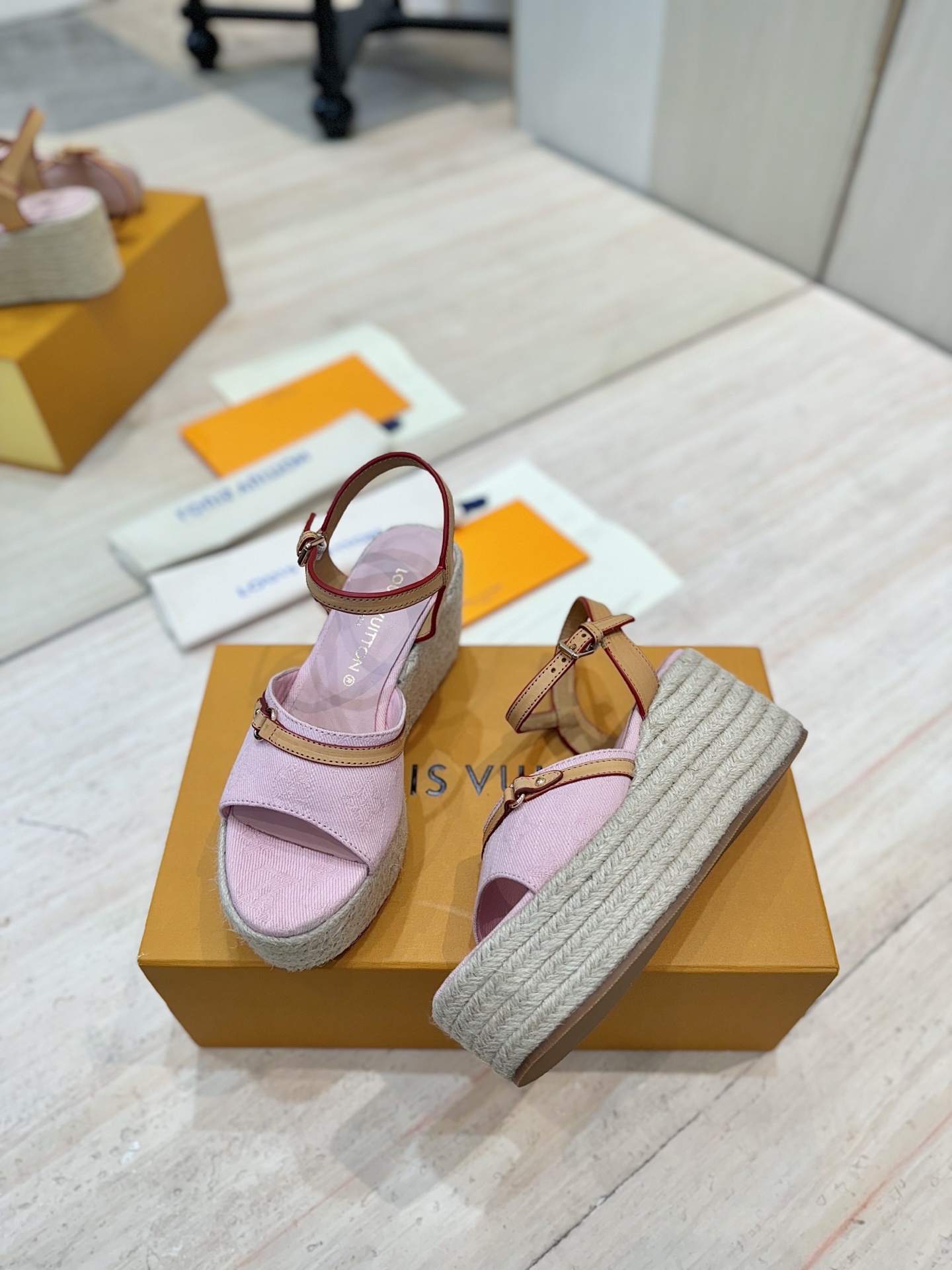 Louis Vuitton x TM Murakami Takashi Espadrille Wedge Sandals - Spring/Summer 5 i1745755533701 6227 0 3