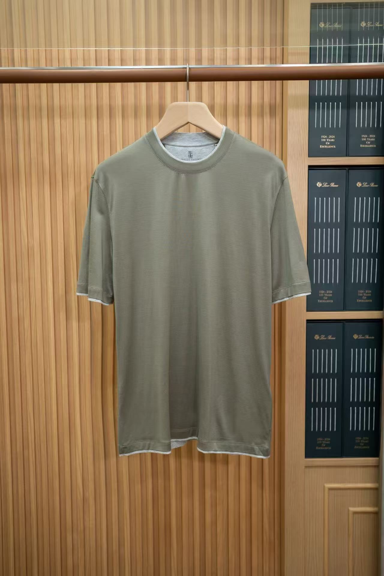 LP Mini Logo Embroidered Crew Neck T-shirt