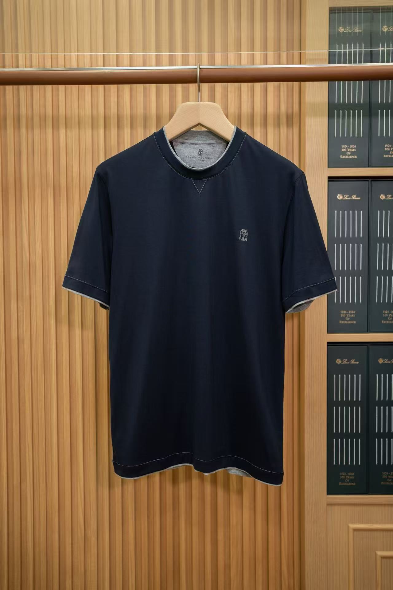 LP Mini Logo Embroidered Crew Neck T-shirt