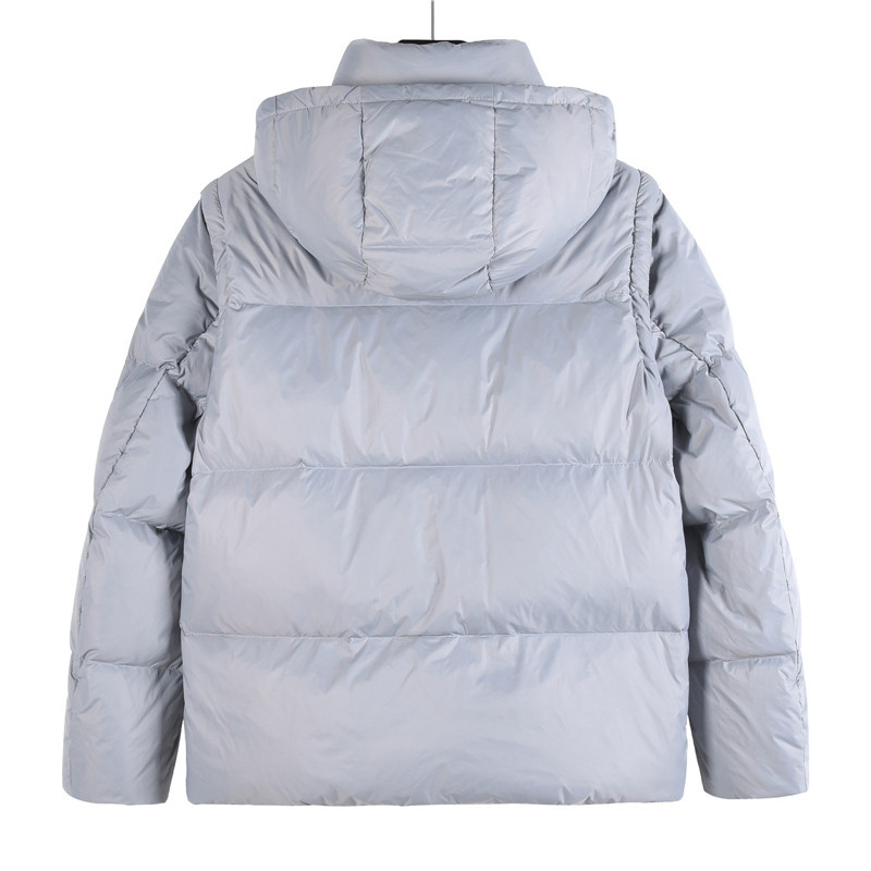 #正品级:FENDI FW25 秋冬新品休闲轻奢连帽【可卸帽】羽绒服男女款#F03# 𝗦𝗶𝘇𝗲:𝟰𝟴#