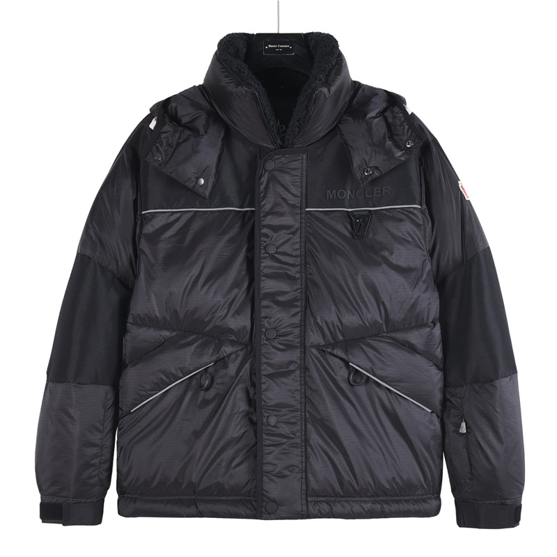 #正品级:𝑴𝒐𝒏𝒄𝒍𝒆𝒓｜蒙口 /盟可睐 25𝒔𝒔 Albiez 双面料拼接带反光条限定滑雪服轻奢时尚多