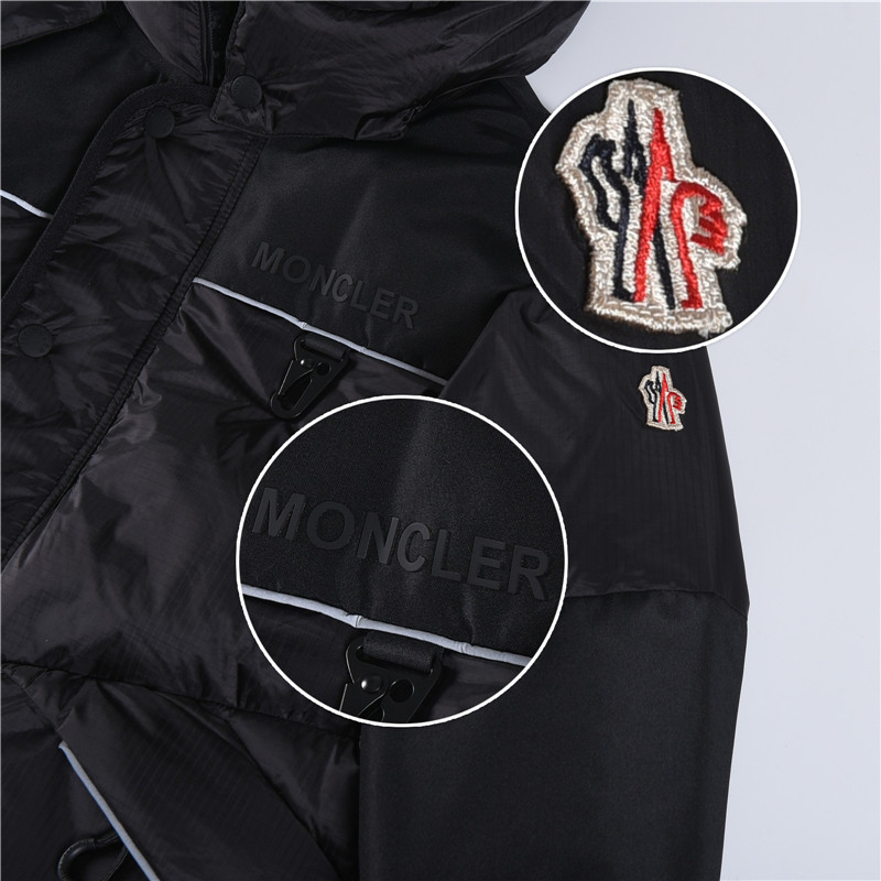 #正品级:𝑴𝒐𝒏𝒄𝒍𝒆𝒓｜蒙口 /盟可睐 25𝒔𝒔 Albiez 双面料拼接带反光条限定滑雪服轻奢时尚多