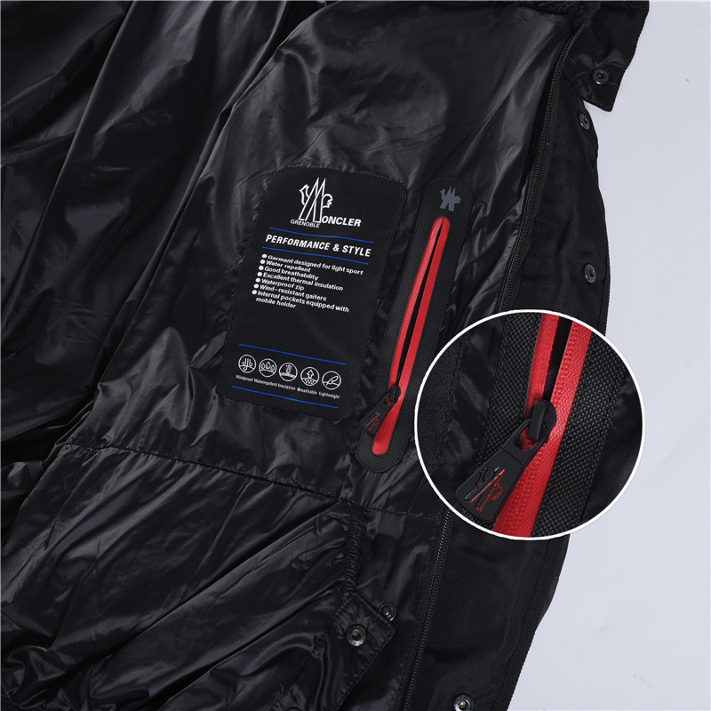 #正品级:𝑴𝒐𝒏𝒄𝒍𝒆𝒓｜蒙口 /盟可睐 25𝒔𝒔 Albiez 双面料拼接带反光条限定滑雪服轻奢时尚多