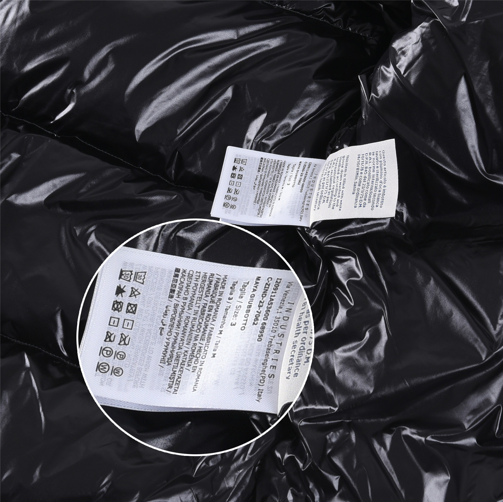 #正品级:𝑴𝒐𝒏𝒄𝒍𝒆𝒓|蒙口 /盟可睐 25𝒔𝒔 Maoeira 经典哑光黑武士连帽轻奢时尚羽绒服男女