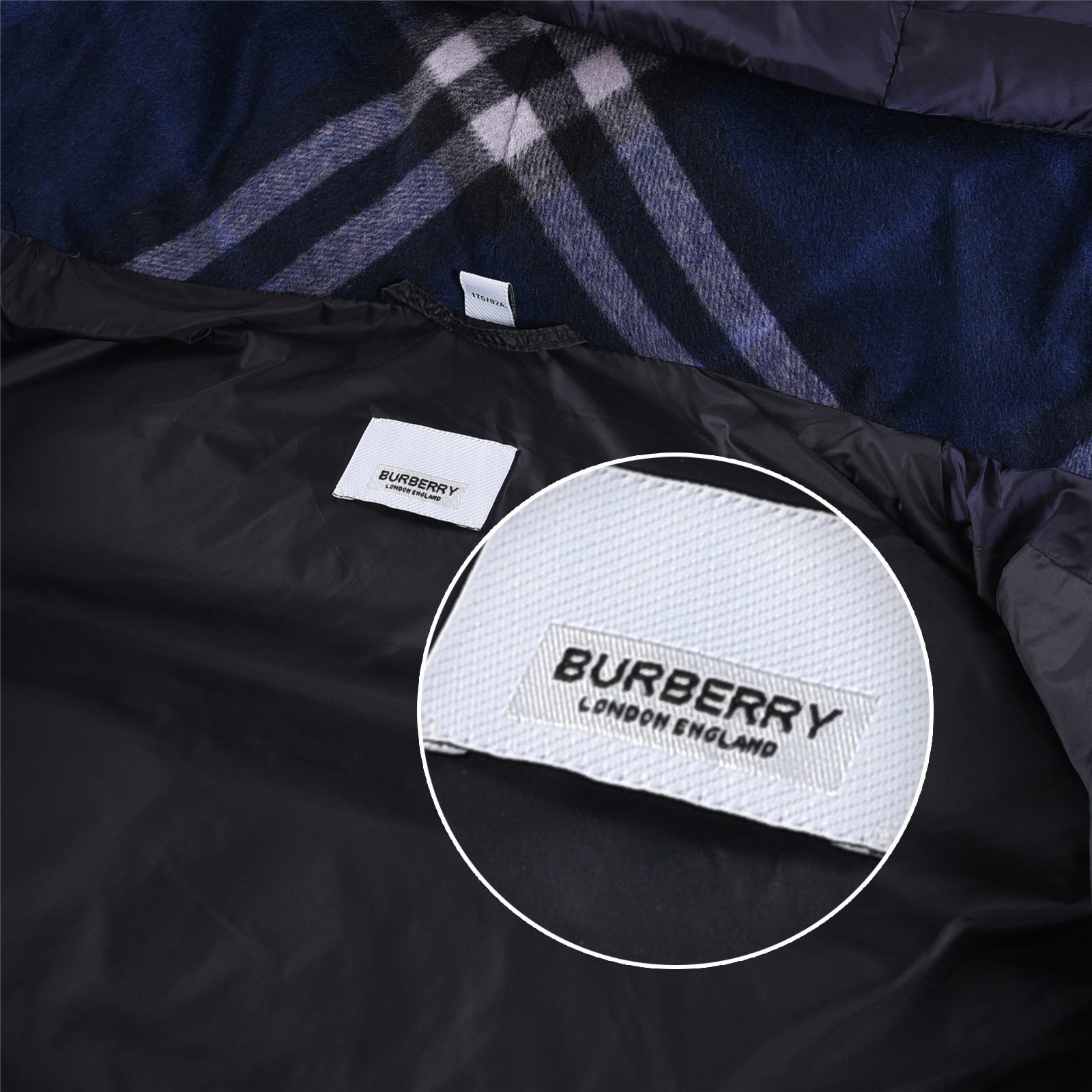 #正品级:𝗕𝘂𝗿𝗯𝗲𝗿𝗿𝘆博柏利 /巴宝莉 FW25 秋冬新品锦纶纯色时尚连帽羽绒服男女款#B06# 𝗦