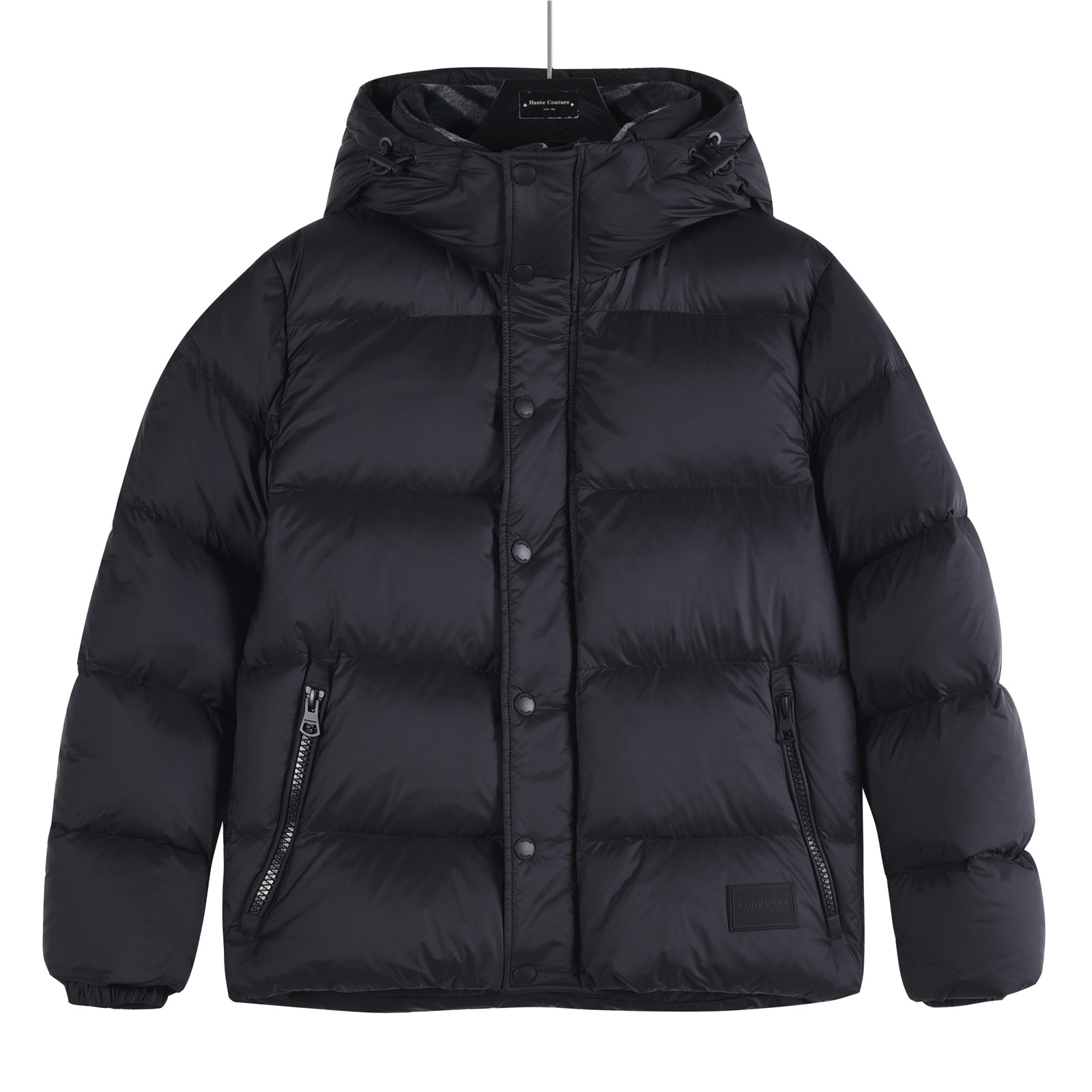 #正品级：𝗕𝘂𝗿𝗯𝗲𝗿𝗿𝘆博柏利 /巴宝莉 FW25 秋冬新品锦纶纯色时尚连帽羽绒服男女款#B06# 𝗦