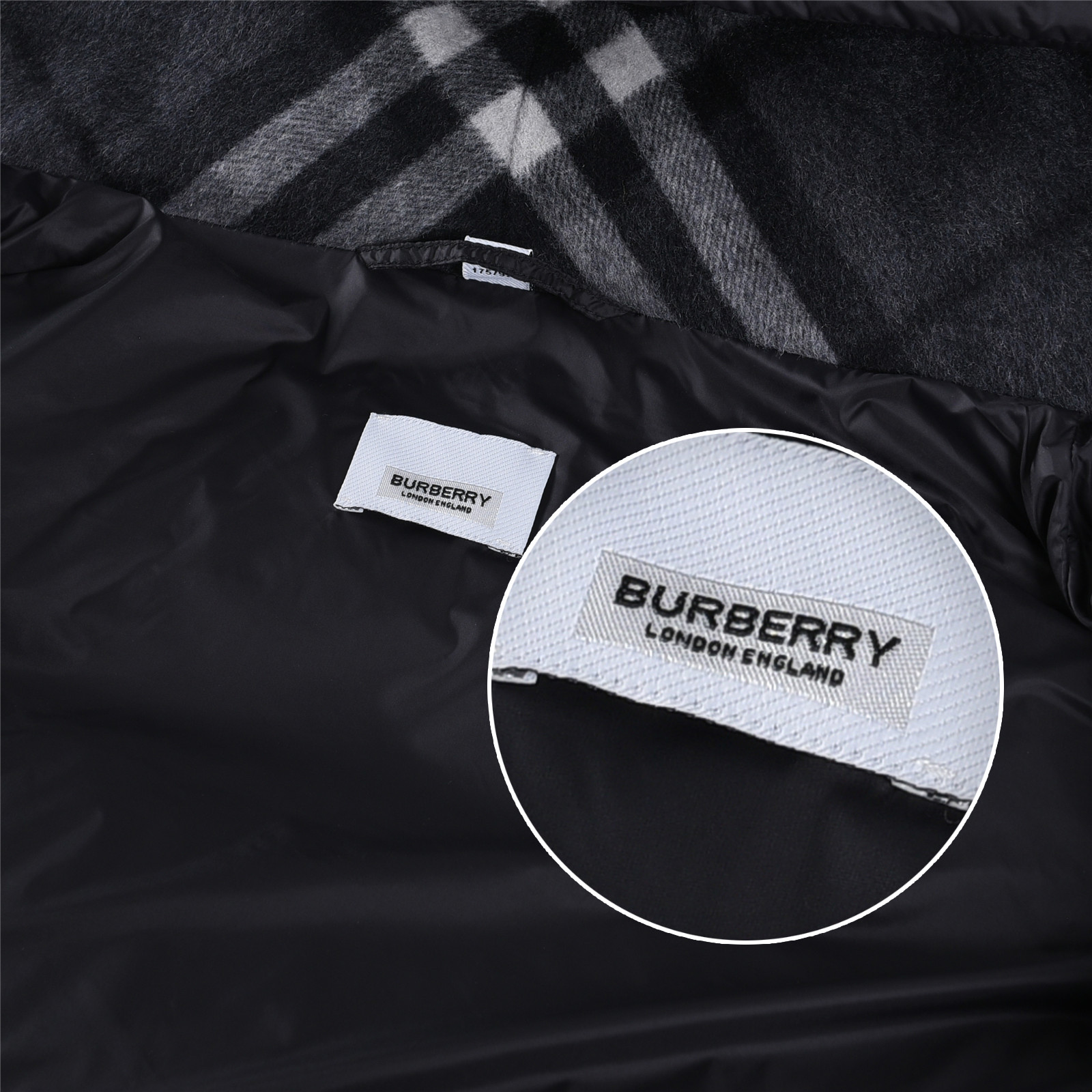 #正品级：𝗕𝘂𝗿𝗯𝗲𝗿𝗿𝘆博柏利 /巴宝莉 FW25 秋冬新品锦纶纯色时尚连帽羽绒服男女款#B06# 𝗦