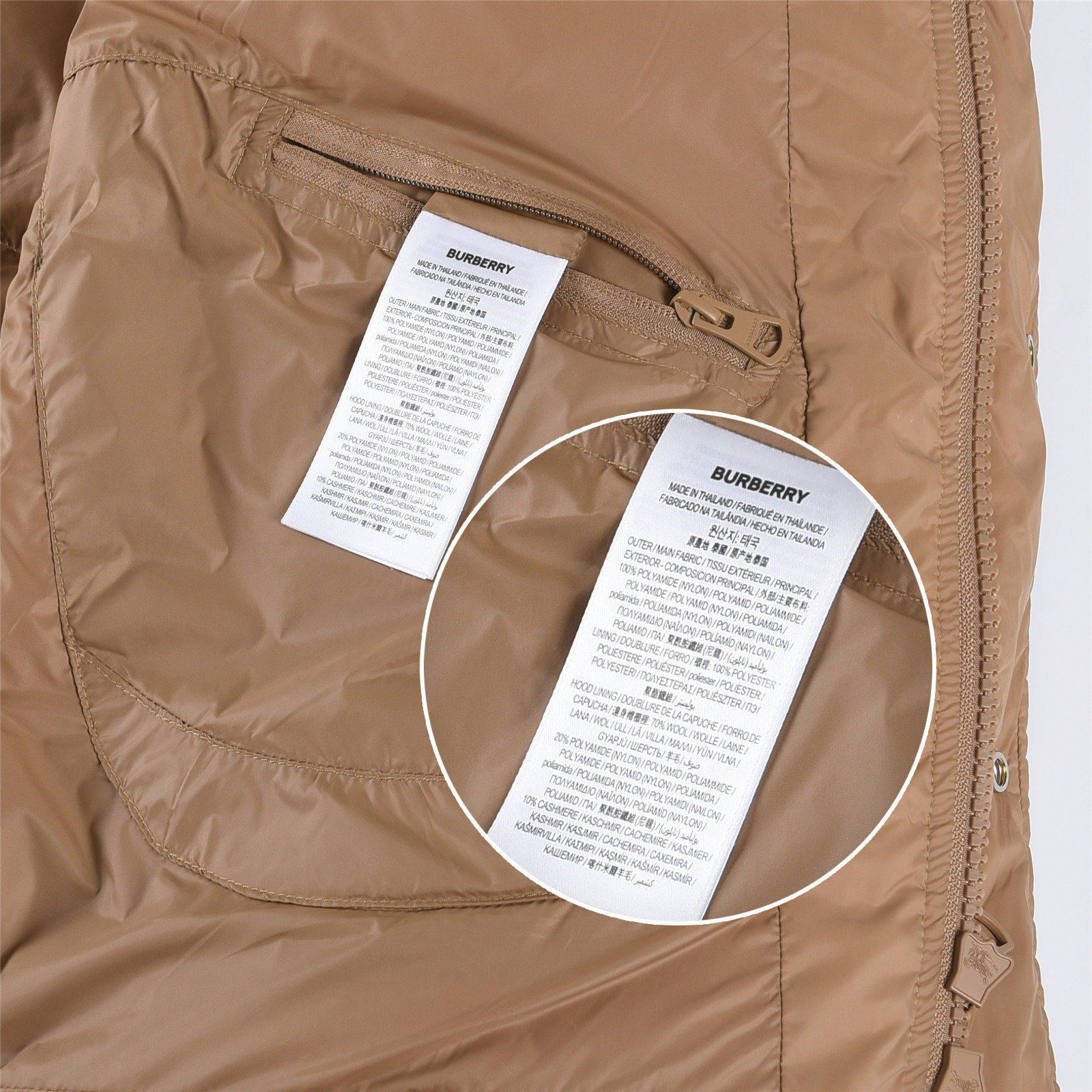 #正品级：𝗕𝘂𝗿𝗯𝗲𝗿𝗿𝘆博柏利 /巴宝莉 FW25 秋冬新品锦纶纯色时尚连帽羽绒服男女款#B06# 𝗦