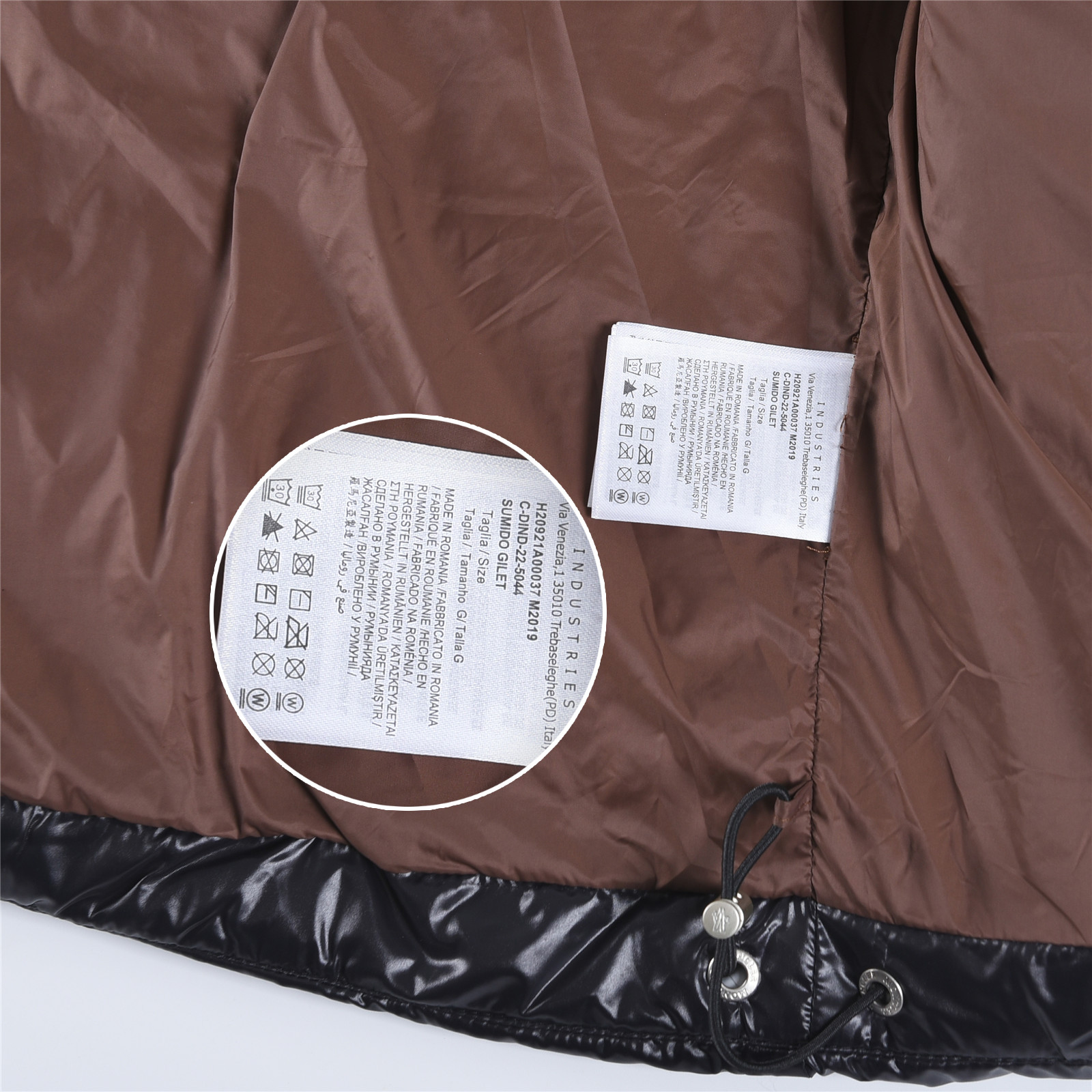 #正品级:𝑴𝒐𝒏𝒄𝒍𝒆𝒓|蒙口 /盟可睐 25𝒔𝒔 Parana 秋冬新品大标连帽面包服,轻奢时尚明星经