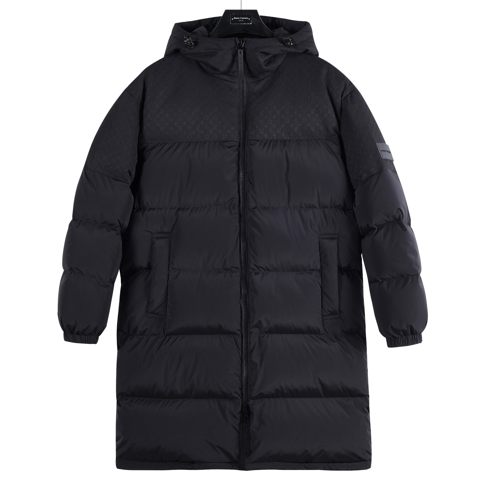 #正品级：𝐋𝐨𝐮𝐢𝐬 𝐕𝐮𝐢𝐭𝐭𝐨𝐧｜路易威登 Ecodown FW25 双拼压纹老花𝐋𝐨𝐠𝐨 混合面料