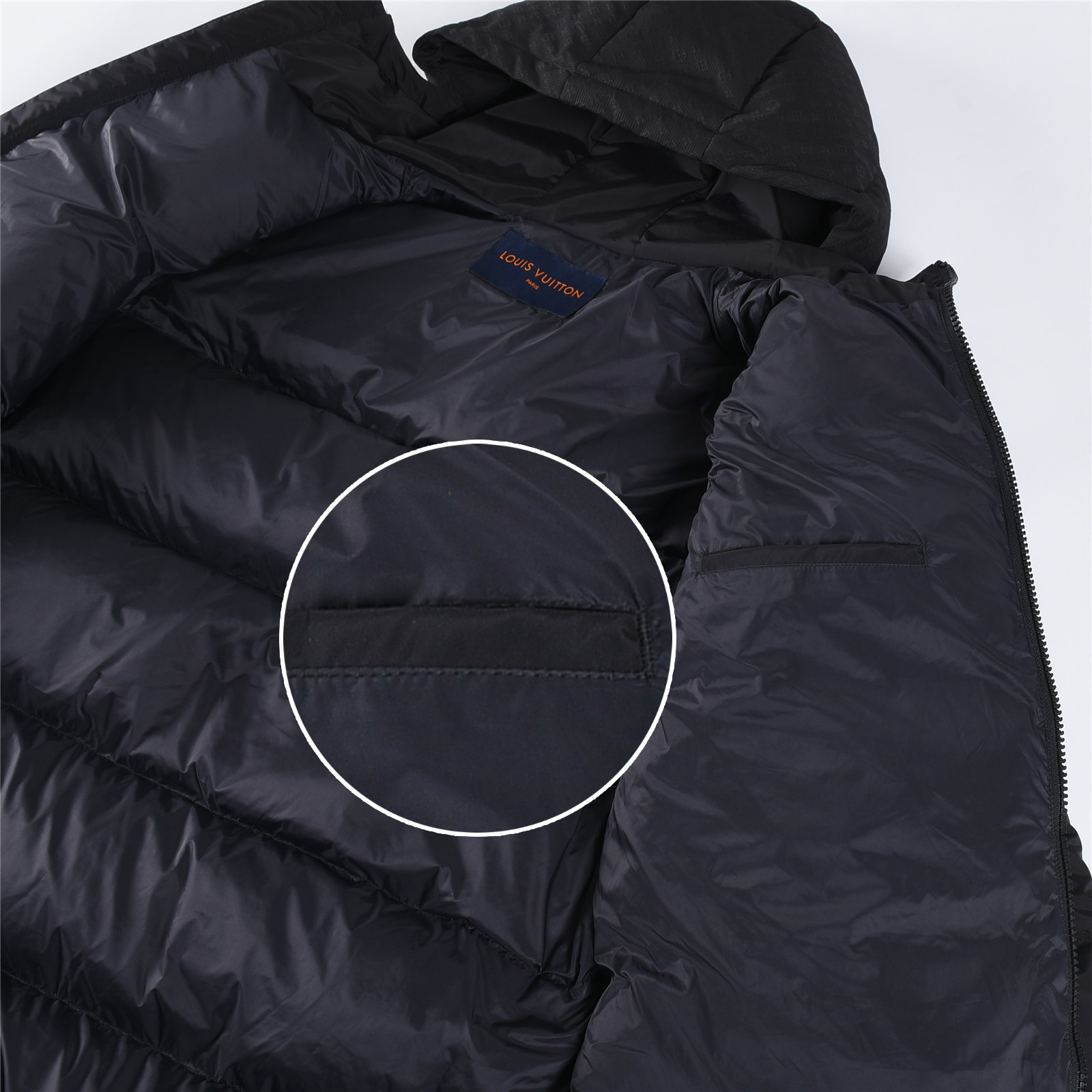 #正品级：𝐋𝐨𝐮𝐢𝐬 𝐕𝐮𝐢𝐭𝐭𝐨𝐧｜路易威登 Ecodown FW25 双拼压纹老花𝐋𝐨𝐠𝐨 混合面料