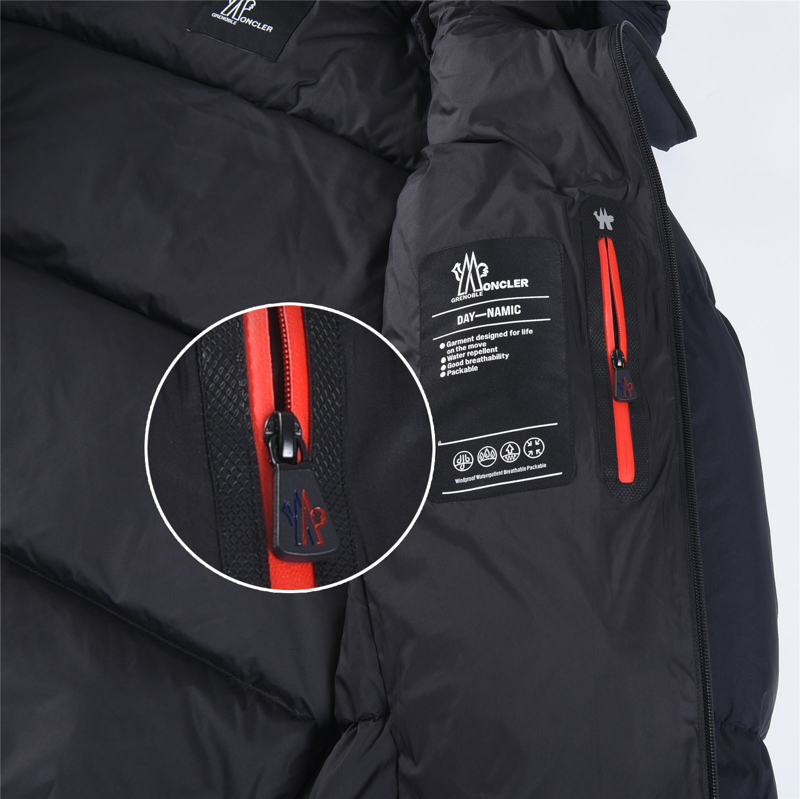 #正品级:𝑴𝒐𝒏𝒄𝒍𝒆𝒓|蒙口 /盟可睐 25𝒔𝒔 Mandres 秋冬新品哑面多功能高端滑雪服连帽时尚