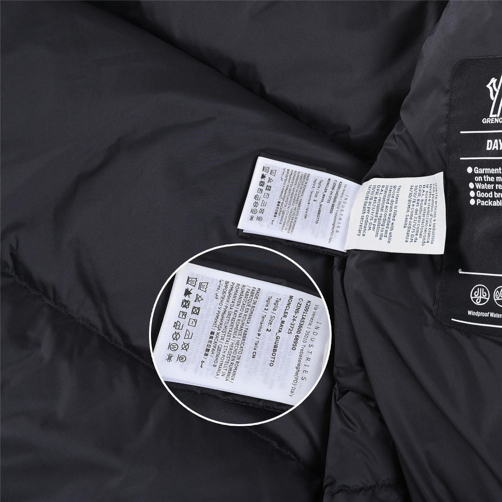 #正品级:𝑴𝒐𝒏𝒄𝒍𝒆𝒓|蒙口 /盟可睐 25𝒔𝒔 Mandres 秋冬新品哑面多功能高端滑雪服连帽时尚