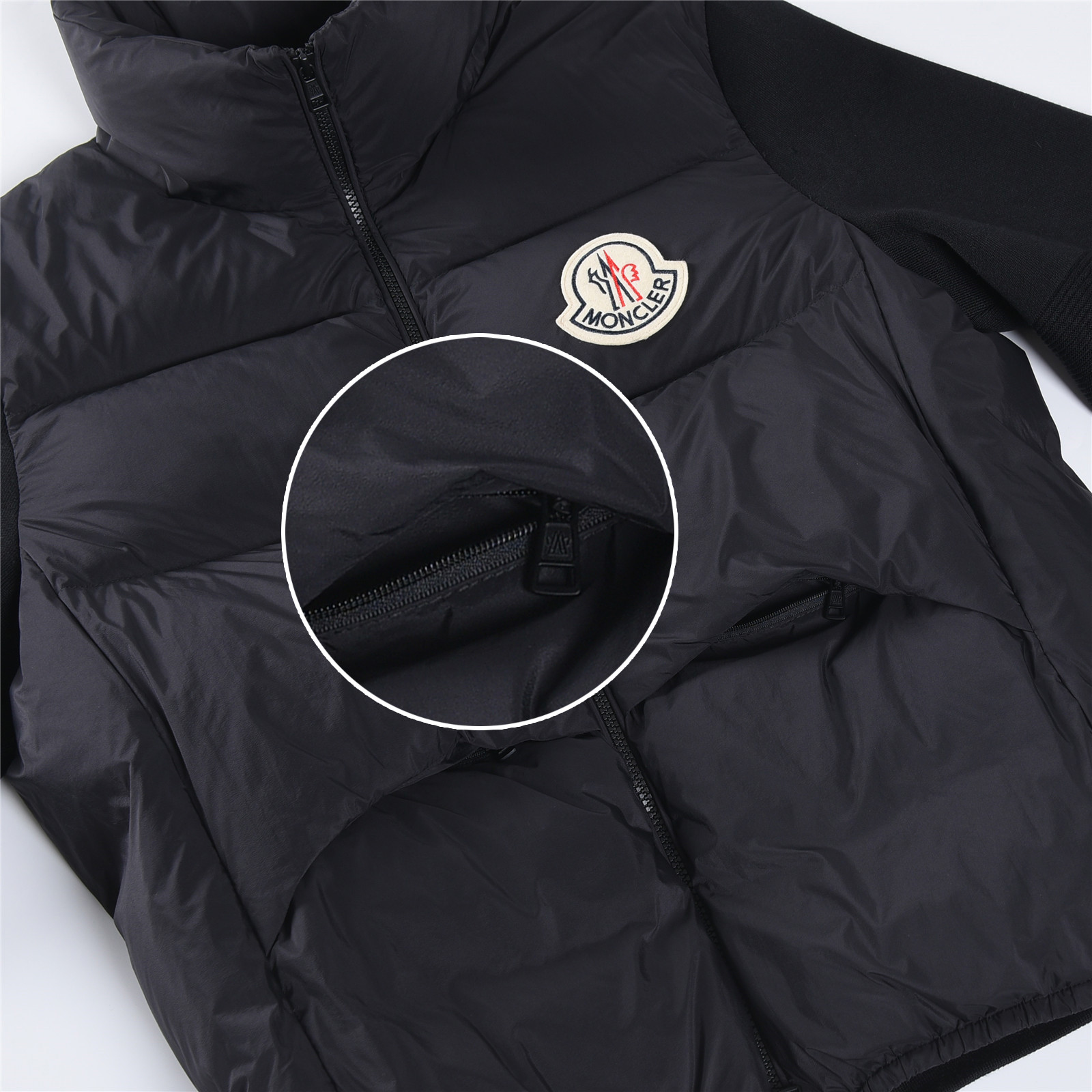 #正品级:𝑴𝒐𝒏𝒄𝒍𝒆𝒓｜蒙口 /盟可睐 25𝒔𝒔 Padded Corduroy 秋冬新品羊毛针织拼接