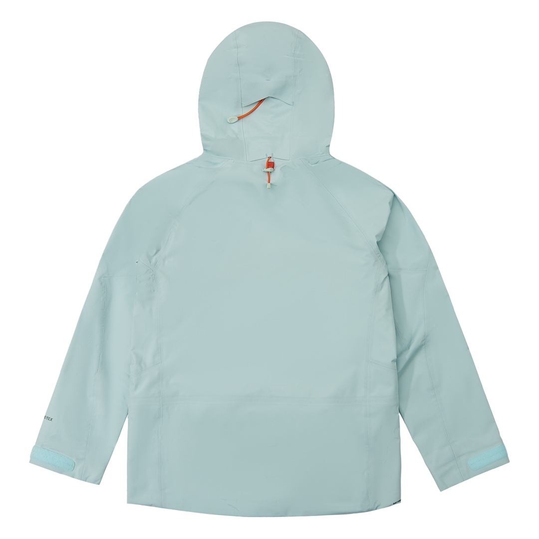 凯乐石KAILAS MONT-X 系列 
运动户外全天候硬壳专业暴雨级防水防风透气登山冲锋衣外套 男女同款
对于普通的户外活动，可能一件具有防泼水功能的冲锋衣就够了，但如果是专业的徒步登山/ 或者滑雪运动多，你所面临的一切未知天气变化都需要专业的装备来保障自身的安全，这件 ©KAILAS/凯乐石 Mont X就是专门应对各种恶劣户外环境而生的，它所用的面料是gore-tex 3L硬壳，全衣压胶具备了暴雨级防水防风功能，能应对各种恶劣气温天气，避免身体失温的危险！，吸湿排汗，保持内部干爽透气，并且它还具有防晒功能，这就是专业！