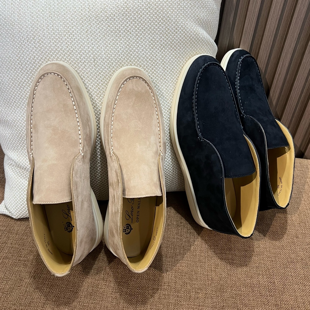 로로피아나 그레이 블루 스니커즈 레플리카 9779