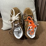 MiuMiu Online
 Shoes Sneakers Replica Shop
 Splicing Rubber Sheepskin Sweatpants