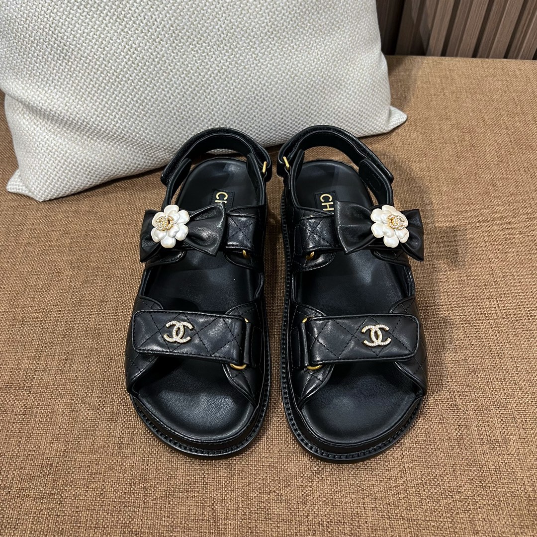 Chanel Shoes Sandals Buy Cheap
 Genuine Leather Summer Collection Beach