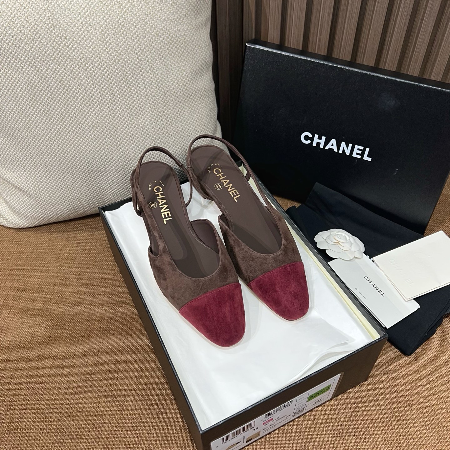 샤넬 블랙 신발 레플리카 24491