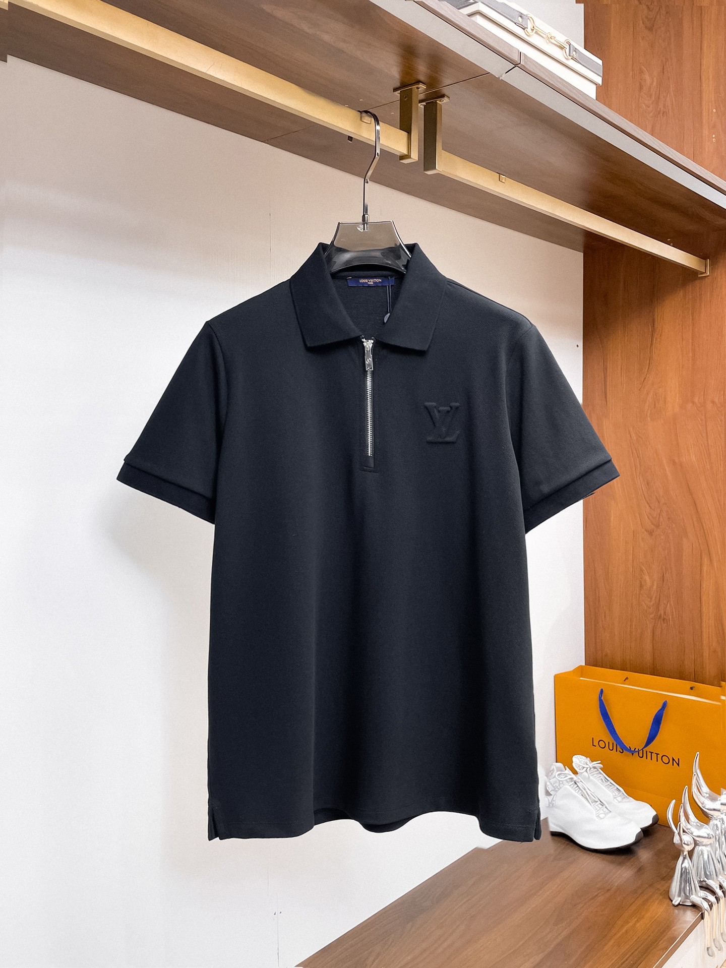 P120 LV🔥🔥2026ss primavera y verano recién llegado polo de solapa manga corta versión alta diseño de artículo de moda …