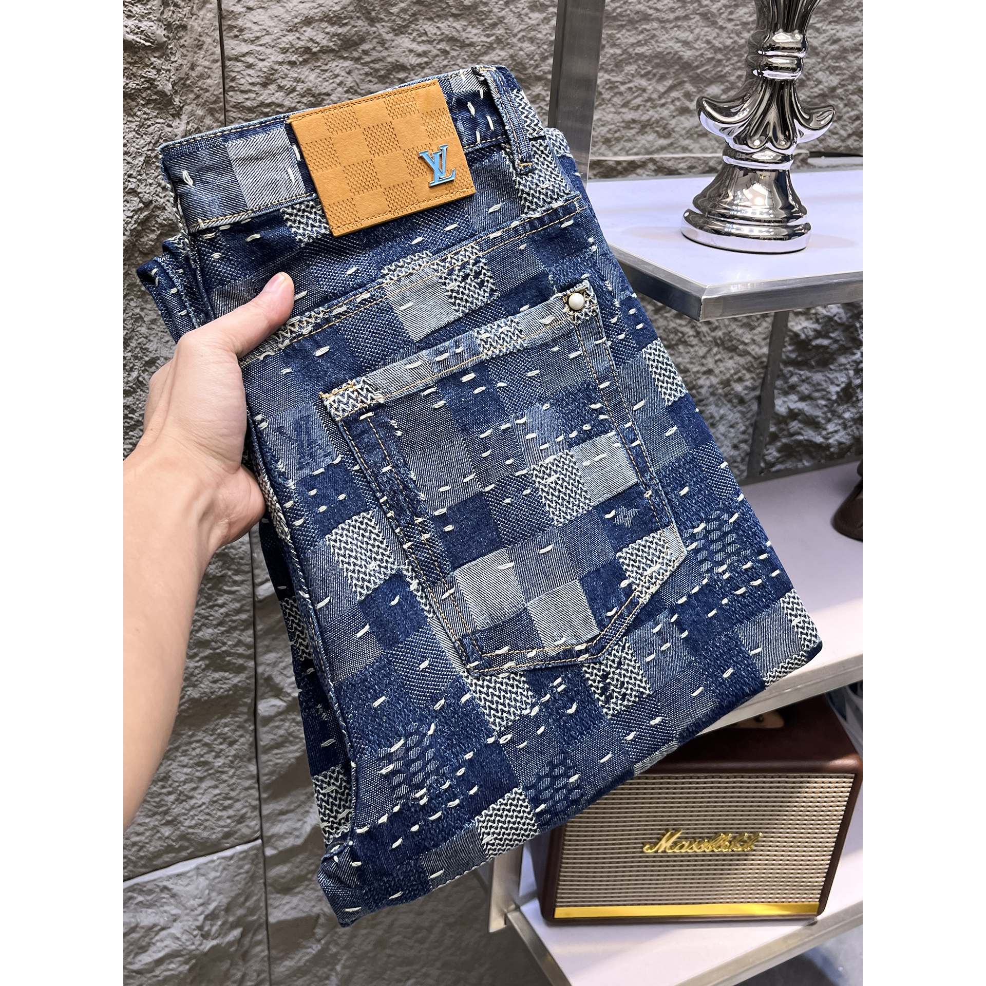 P130 LV💋26ss Se acercan los jeans de primavera y verano🔥Versión de alta gama. Espesor moderado. Se puede usar en toda…