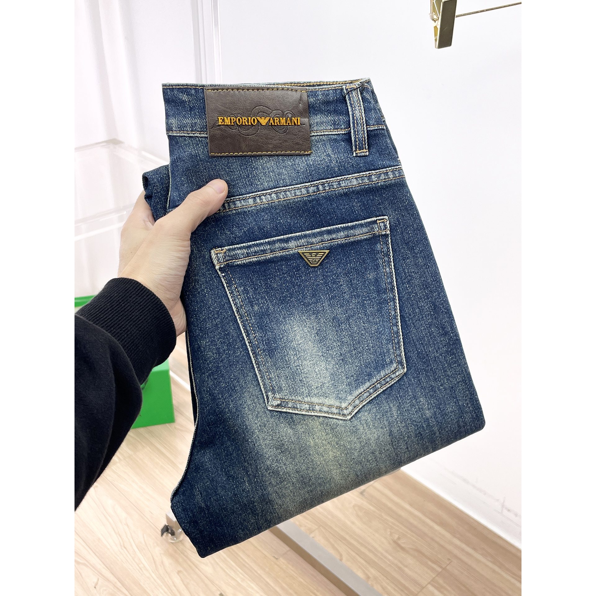 P130 Armani🌹🌹 Jeans de primavera/verano 26ss, gran lanzamiento, versión de alta gama, se pueden usar en tod…