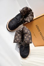 Louis Vuitton Snow Boots Nylon Winter Collection Fashion Casual