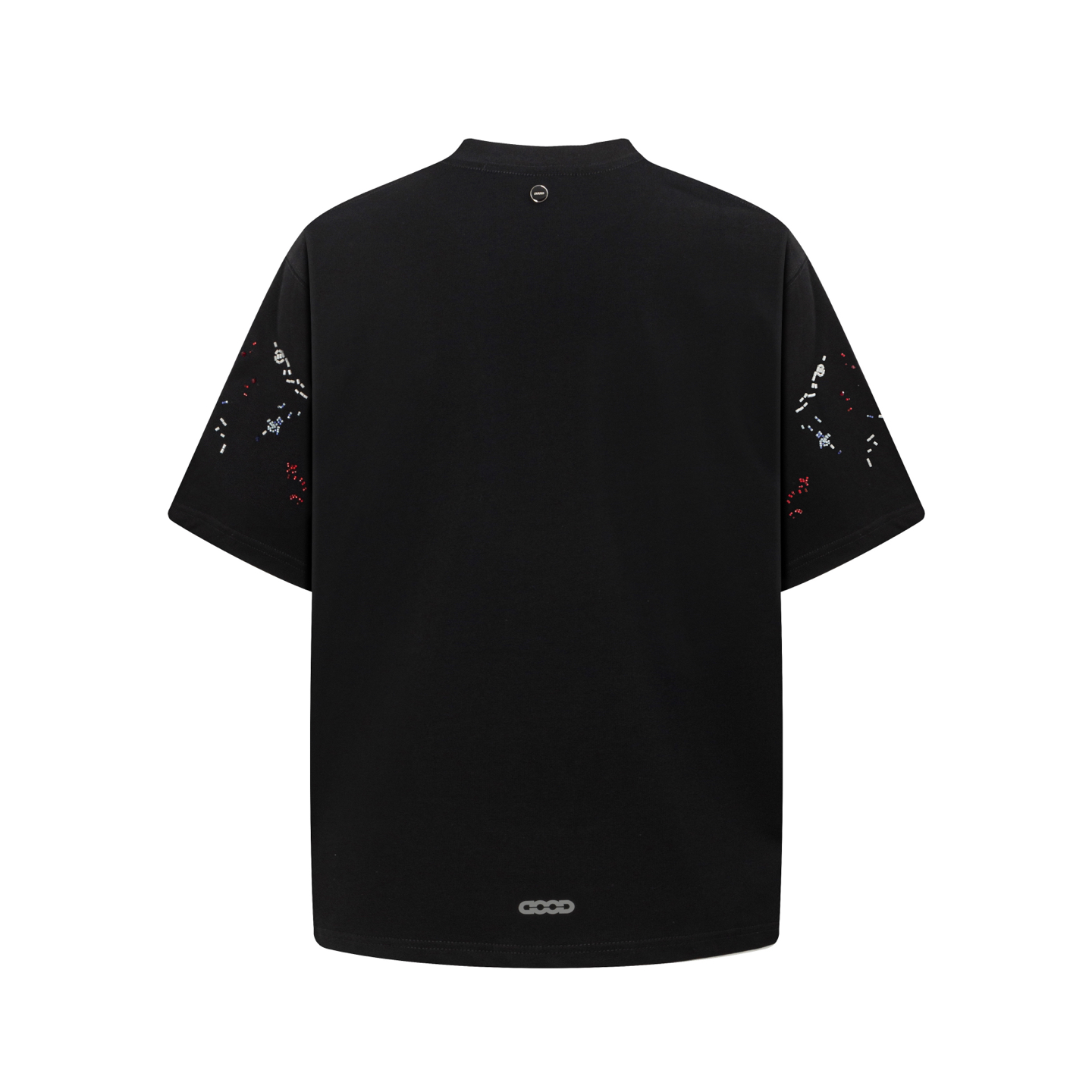 GOODBRAND 25SS彩虹糖果绣珠短袖T恤-Chinese UA Cheap High Quatity Brand Clothes Bags handbags Sneakers wholesale wholesaler seller from China Factory suppliers Fashion Clothing Shoes best Quality Beautiful Price GOODBRAND 25SS彩虹糖果绣珠短袖T恤