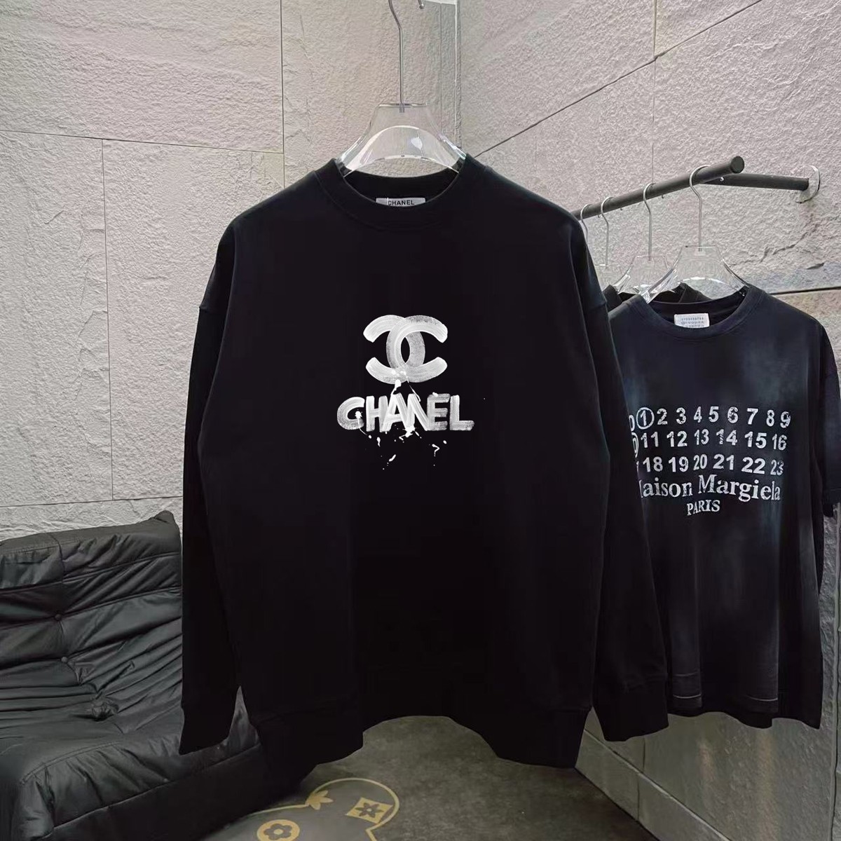 Chanel 2024 Collection: Double-C Logo Round-Collar Custom Fabric for All Sizes