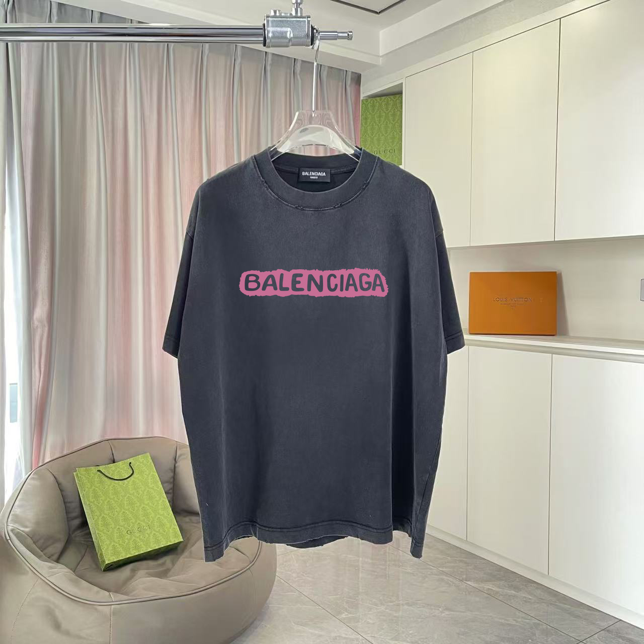 발렌시아가 여성 반팔 88666 Balenciaga T Shirt