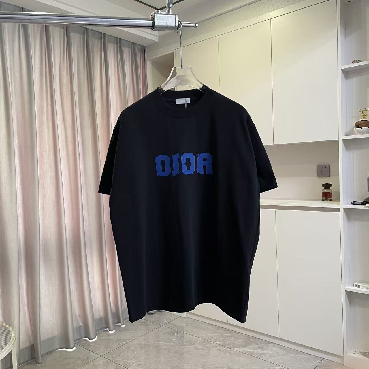 P85 Dio Dior 2026 verano nuevo estilo silicona tridimensional logotipo de letra personalizado camiseta de manga corta t…