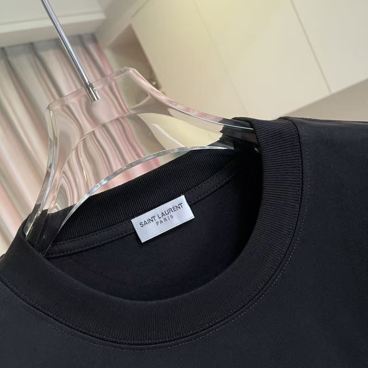 Saint Laurent YSL*圣罗兰2026夏季新款 个性字母logo印花 定制面料 300g 短袖t恤