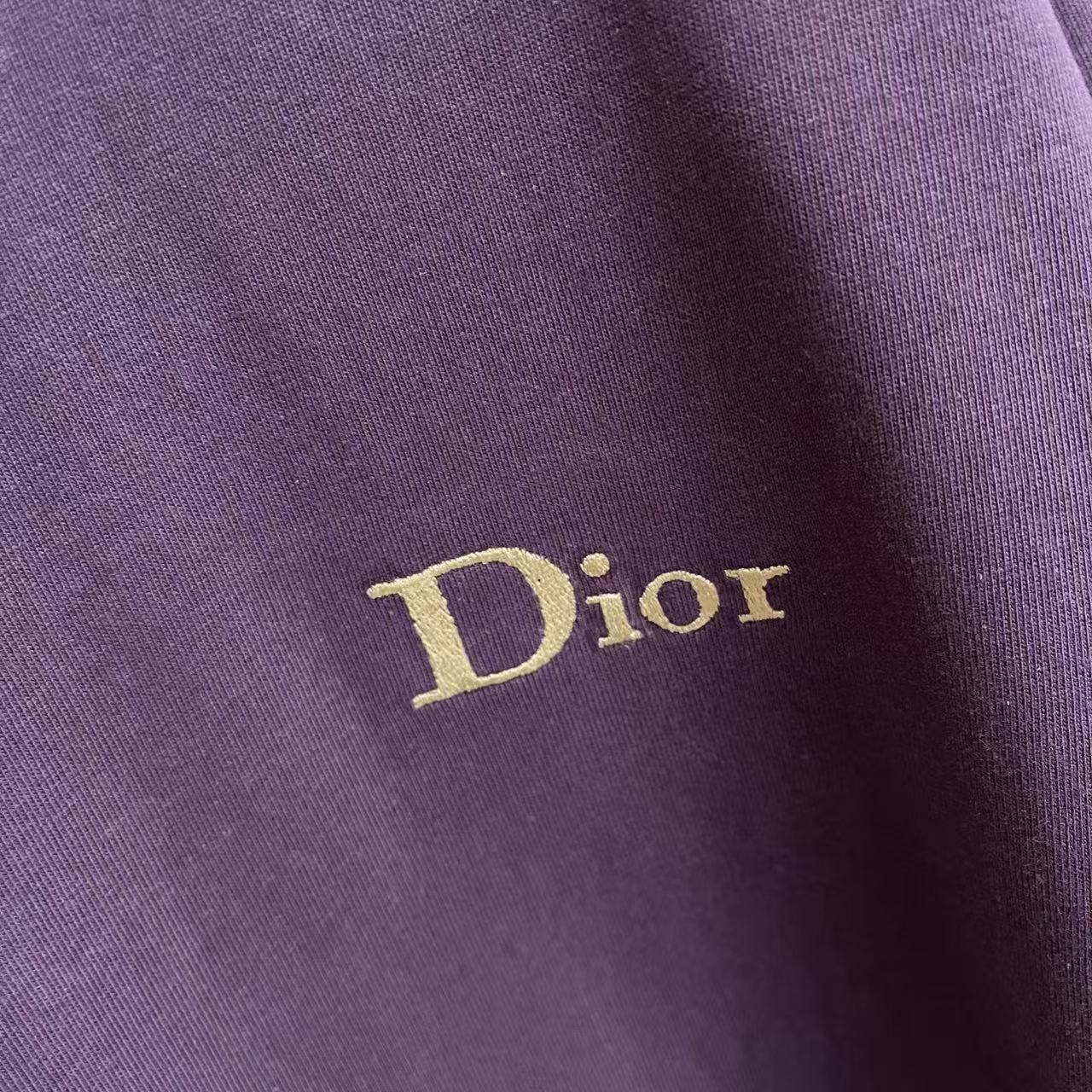 Dior Dio 迪奥2026夏季新款 个性字母logo绣花 短袖T恤 定制面料300g