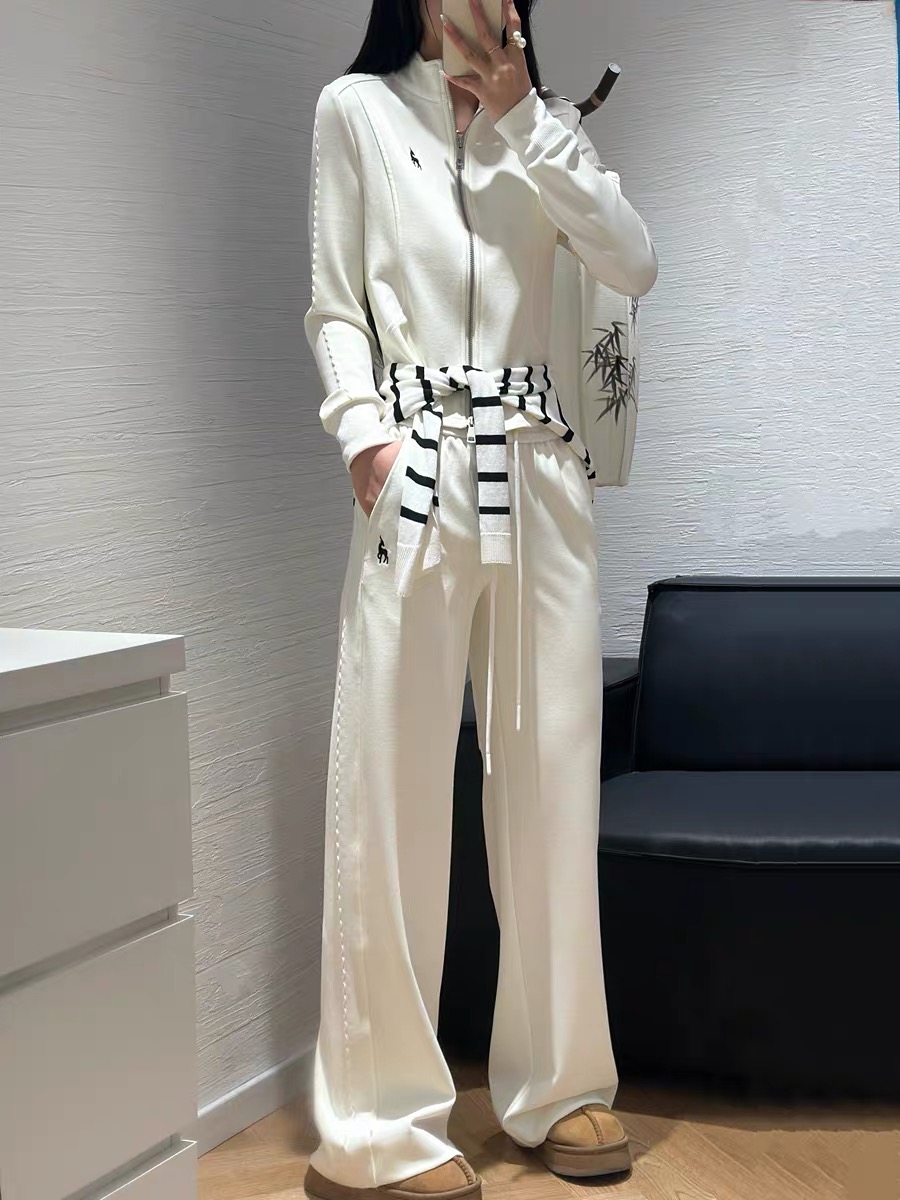 “High-Quality Female Three-Piece Sports Suit with Leisure Blend” - 图片 9