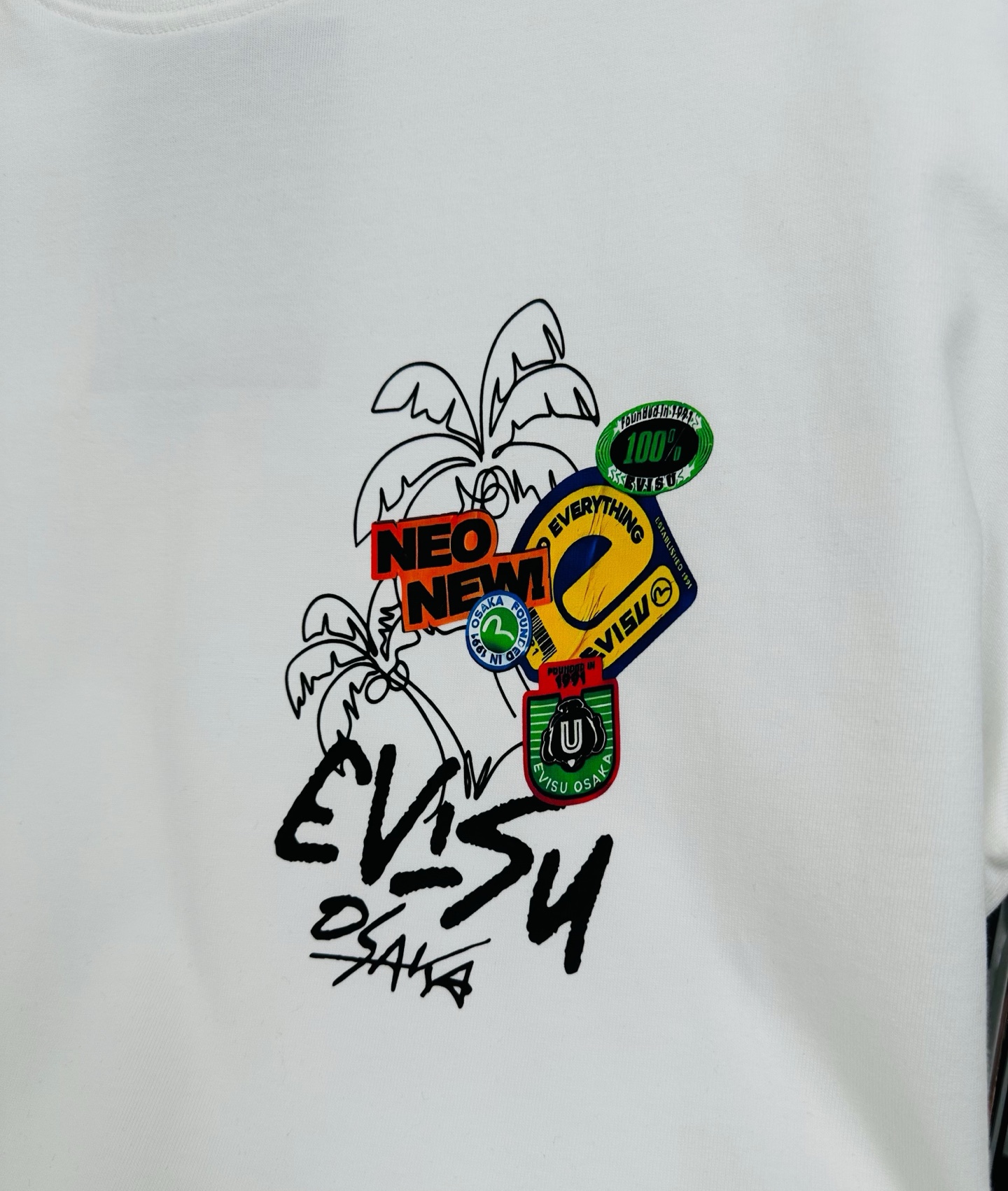 💰85
EVISU/福神2025夏季新款印花休闲宽松情侣款 短袖T恤DT972
细节:版本一比一复刻,吊牌 领标 水洗 包装袋。水洗处有NFC芯片识别
面料:采用40织双纱320克面料,原版1:1高克重,纯棉螺纹领口,宽松版型,做工细节做到极致,区别市场普通货!
印花:德国进口数码印机 所以印花是超清晰的 穿久了也不会裂 普通的印花技术根本做不到!!
版型超正!宽松舒适!情侣款百搭首选!
颜色:黑色 白色
尺码:M—2XL
尺码 M L XL 2XL
衣长 68 70 72 74
胸围 105 110 115 120
袖长 16 18 20 22
肩宽 52 54 56 58
M 【100斤-130斤】
L 【135斤-160斤】
XL 【160斤-180斤】
2XL【185斤-200斤】