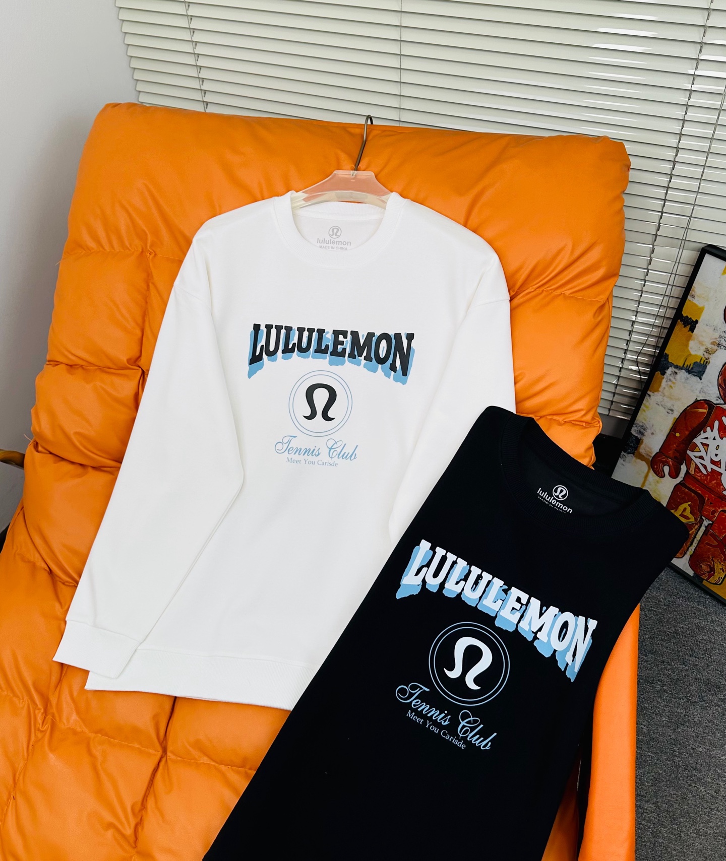 Lululemon 2025 Fall New Knit Crewneck Sweatshirt Casual Couple Style Top Version