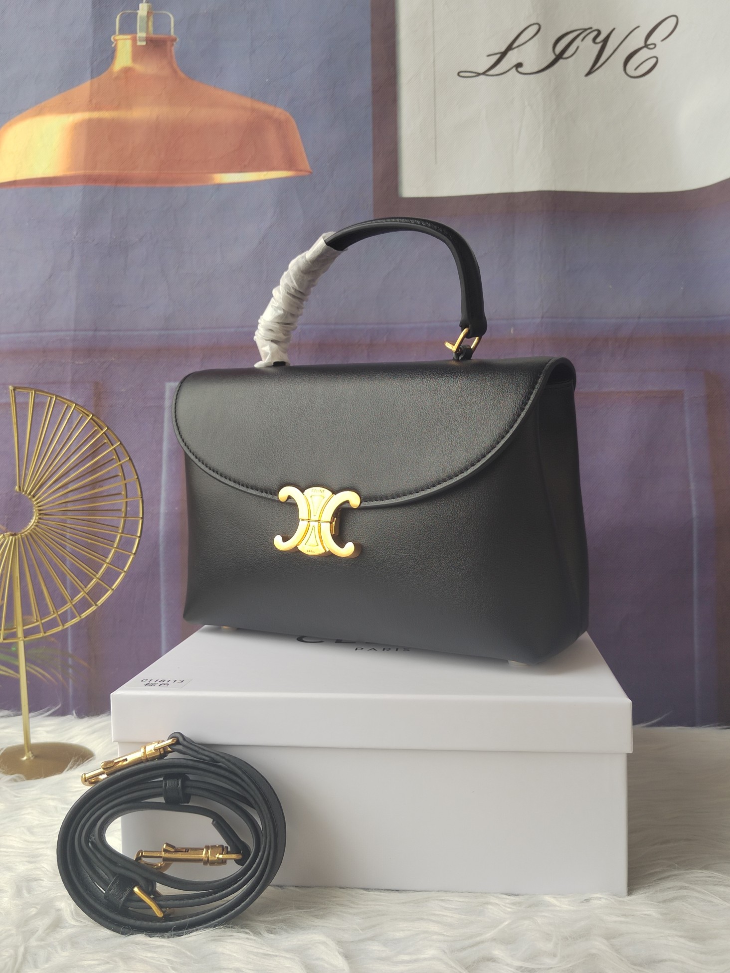 NINO中号柔软牛皮手袋 - 手提・肩背・斜挎対応