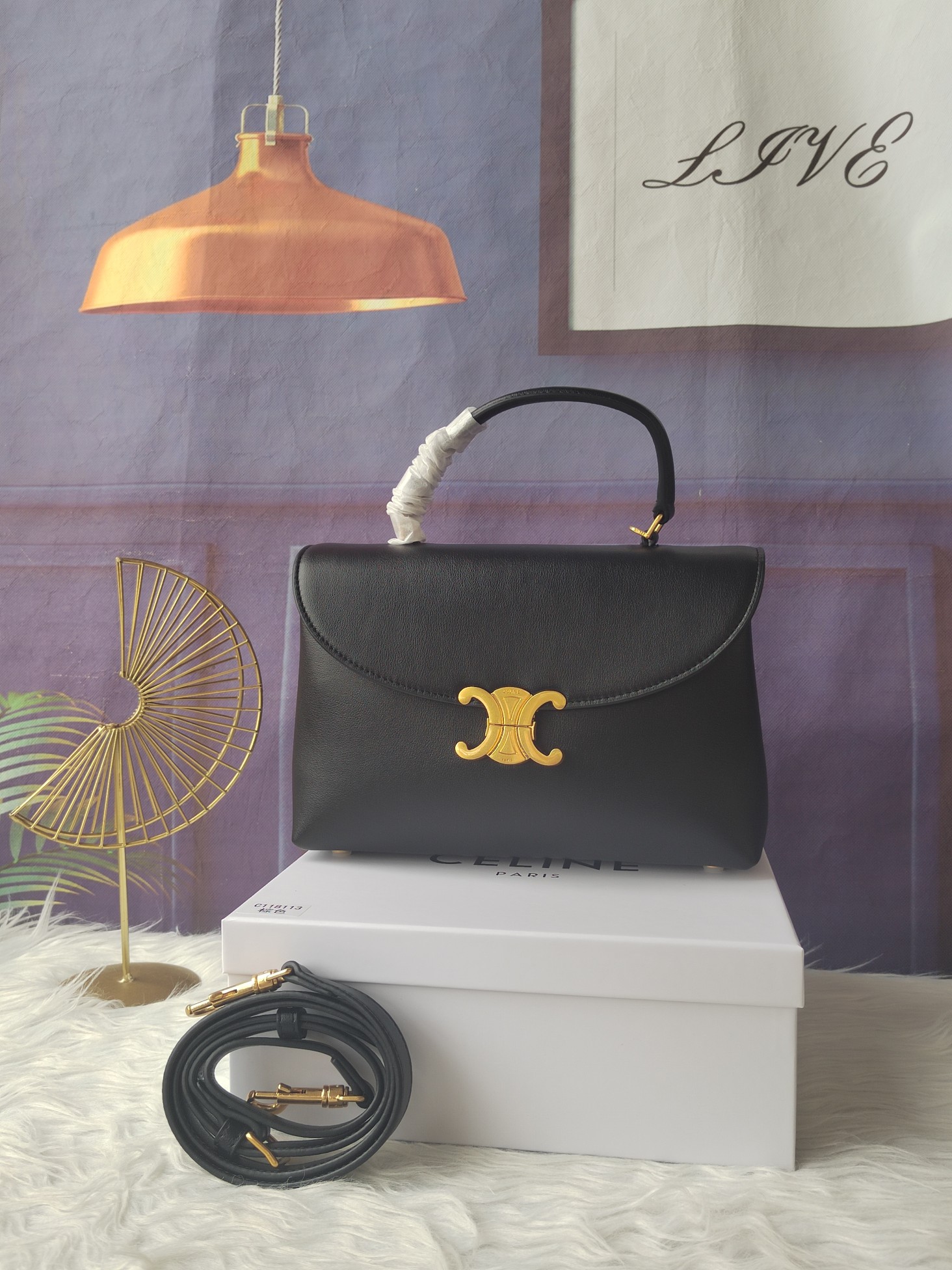 NINO中号柔软牛皮手袋 - 手提・肩背・斜挎対応