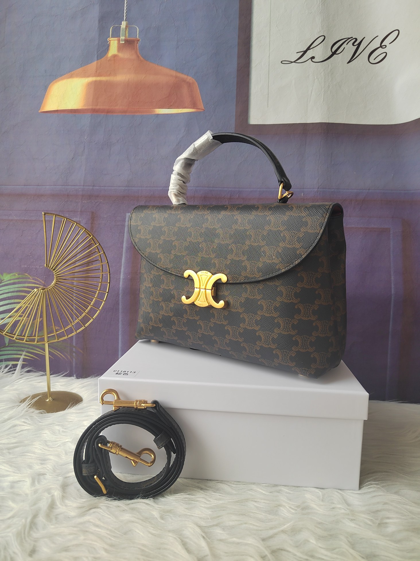 NINO 中号柔软牛皮手袋 - 手提・肩背・斜挎対応