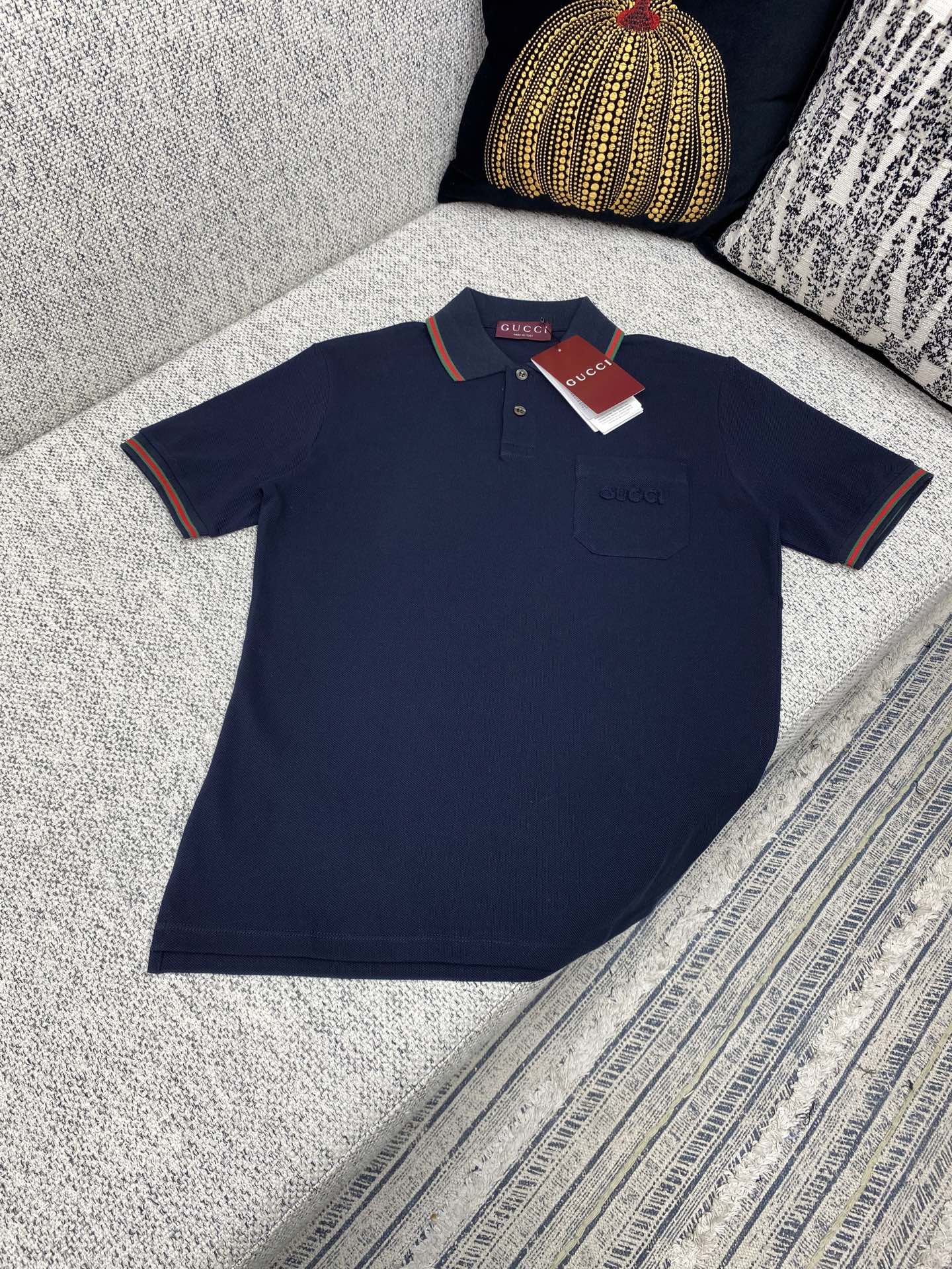 Gucci Men's Embroidered Stretch Cotton Piqué Polo Shirt - Classic Fit 1 i1756976617581 7559 0 0