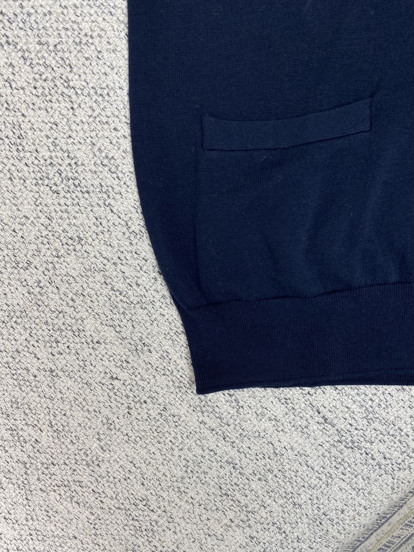 Polo Ralph Lauren Slim-Fit V-Neck Wool Cardigan Sweater - Navy with Pony 7 i1756980319507 8880 0 4