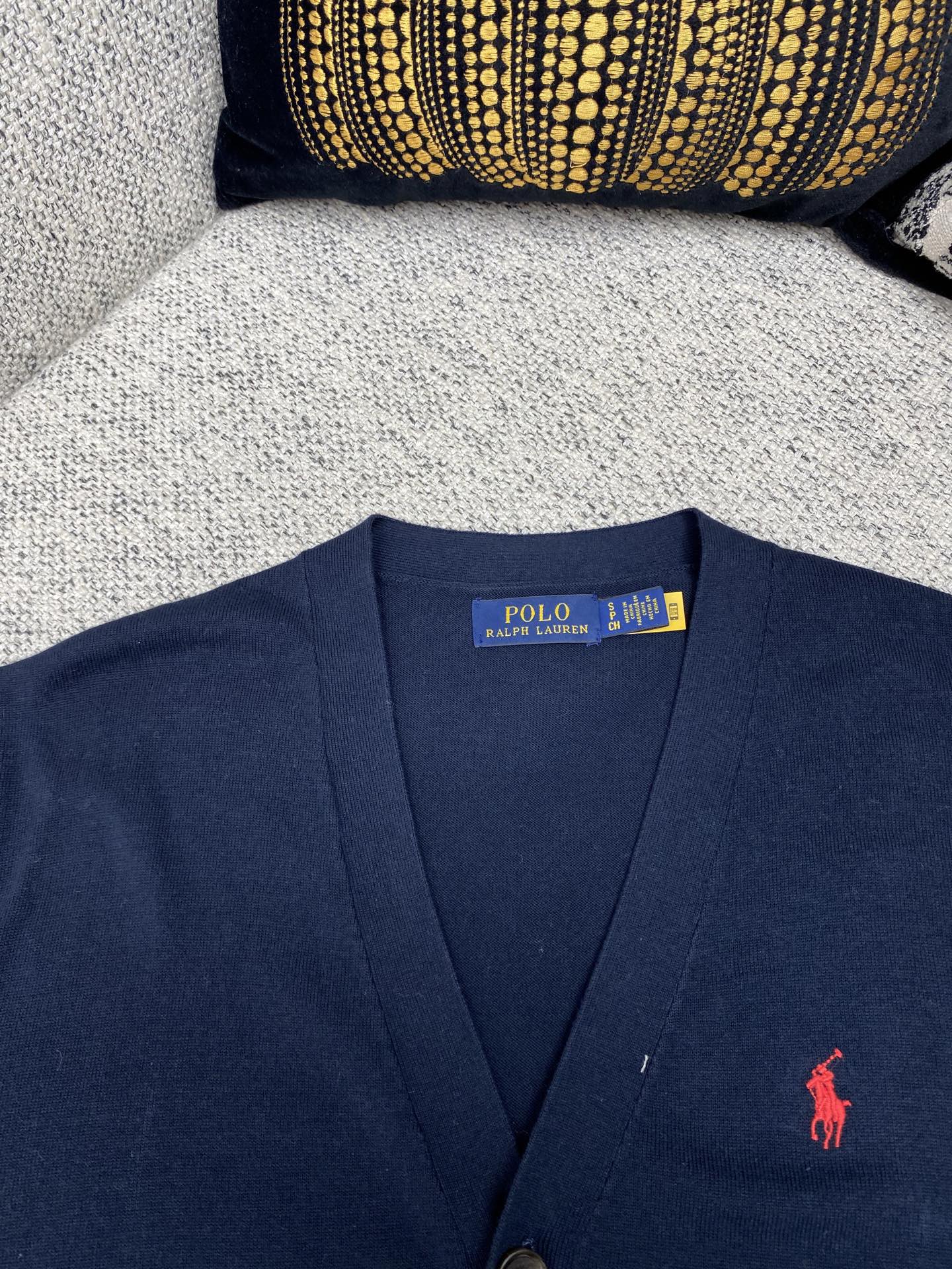 Polo Ralph Lauren Slim-Fit V-Neck Wool Cardigan Sweater - Navy with Pony 4 i1756980319669 9887 0 1