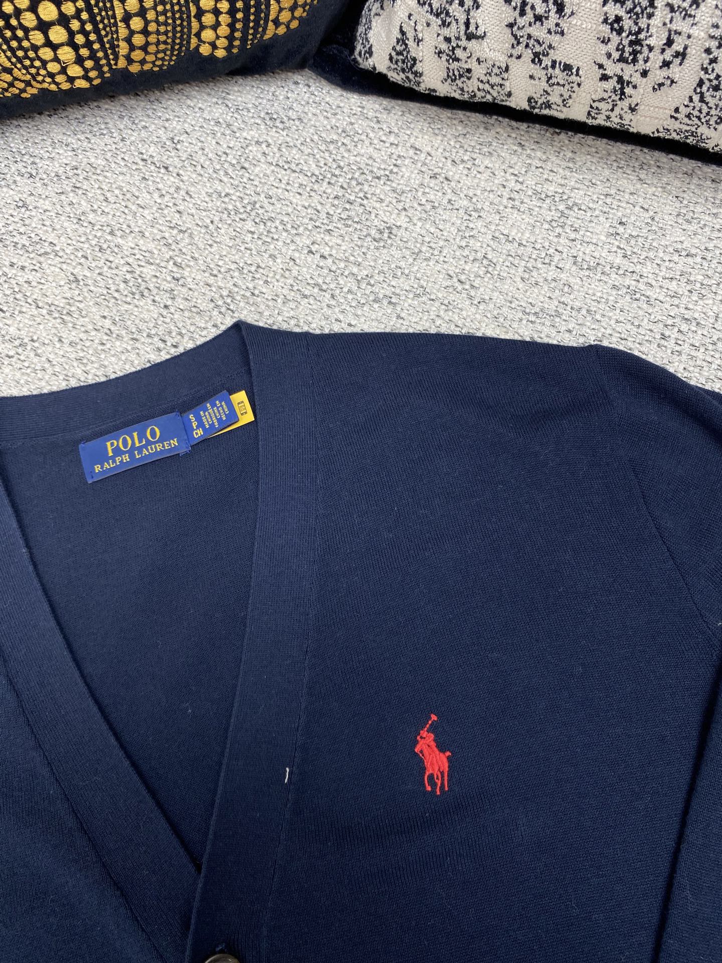 Polo Ralph Lauren Slim-Fit V-Neck Wool Cardigan Sweater - Navy with Pony 5 i1756980322159 9320 0 2