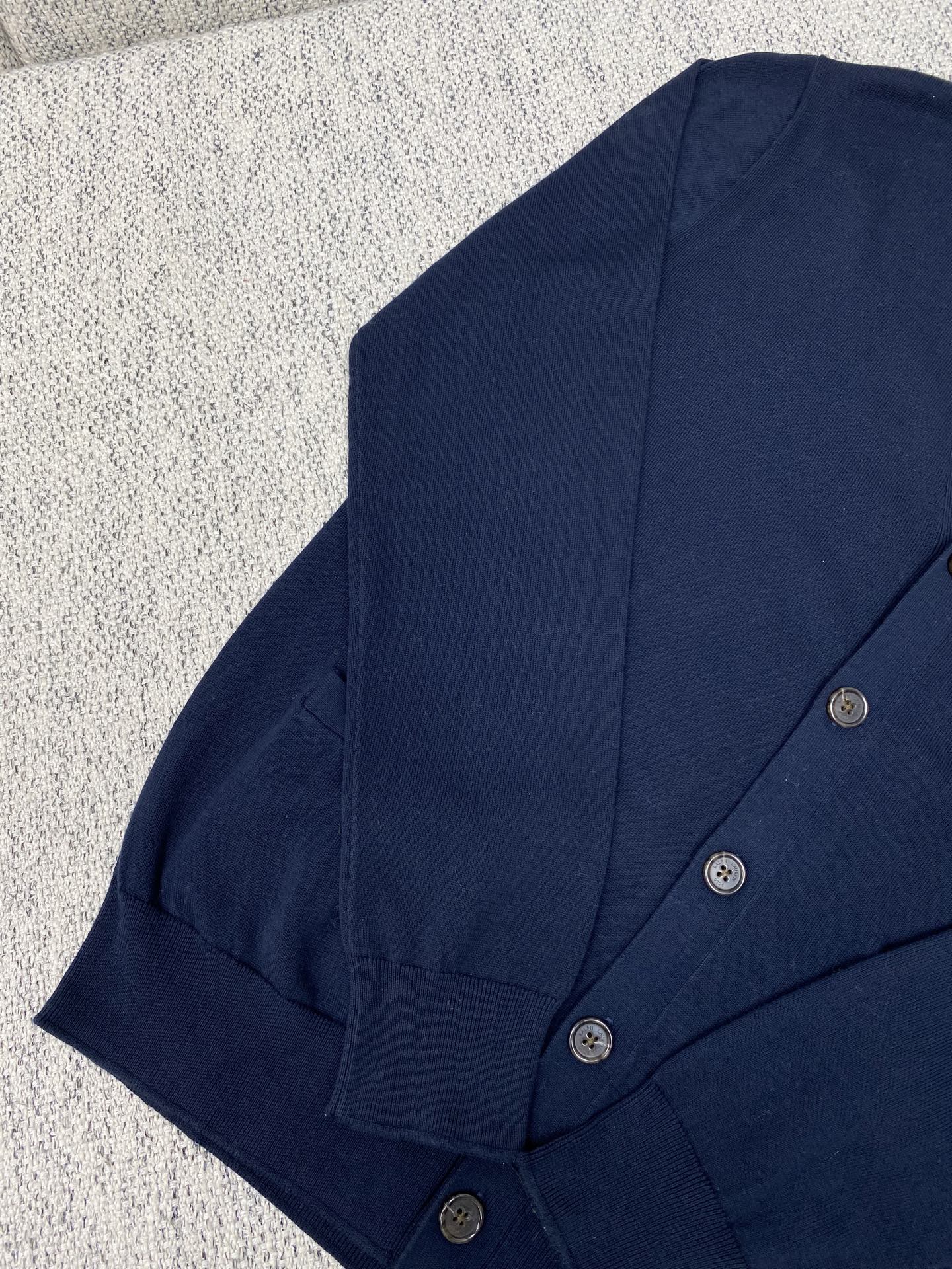 Polo Ralph Lauren Slim-Fit V-Neck Wool Cardigan Sweater - Navy with Pony 6 i1756980322166 7580 0 3