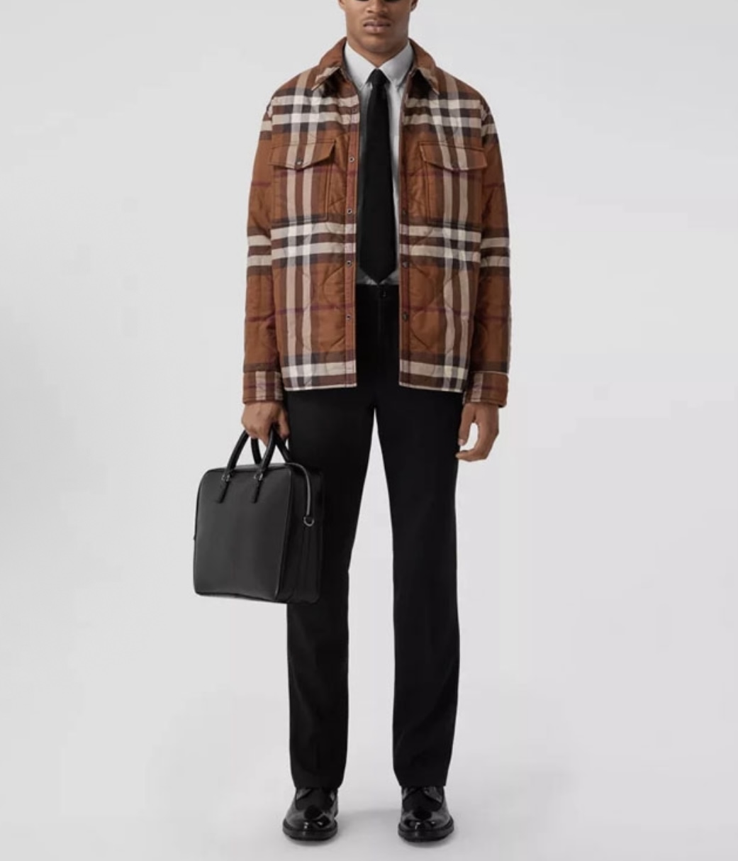 Burberry Reversible Quilted Shirt Jacket with Check Pattern - Stylish & Warm 4 i1758621500023 6079 0 0