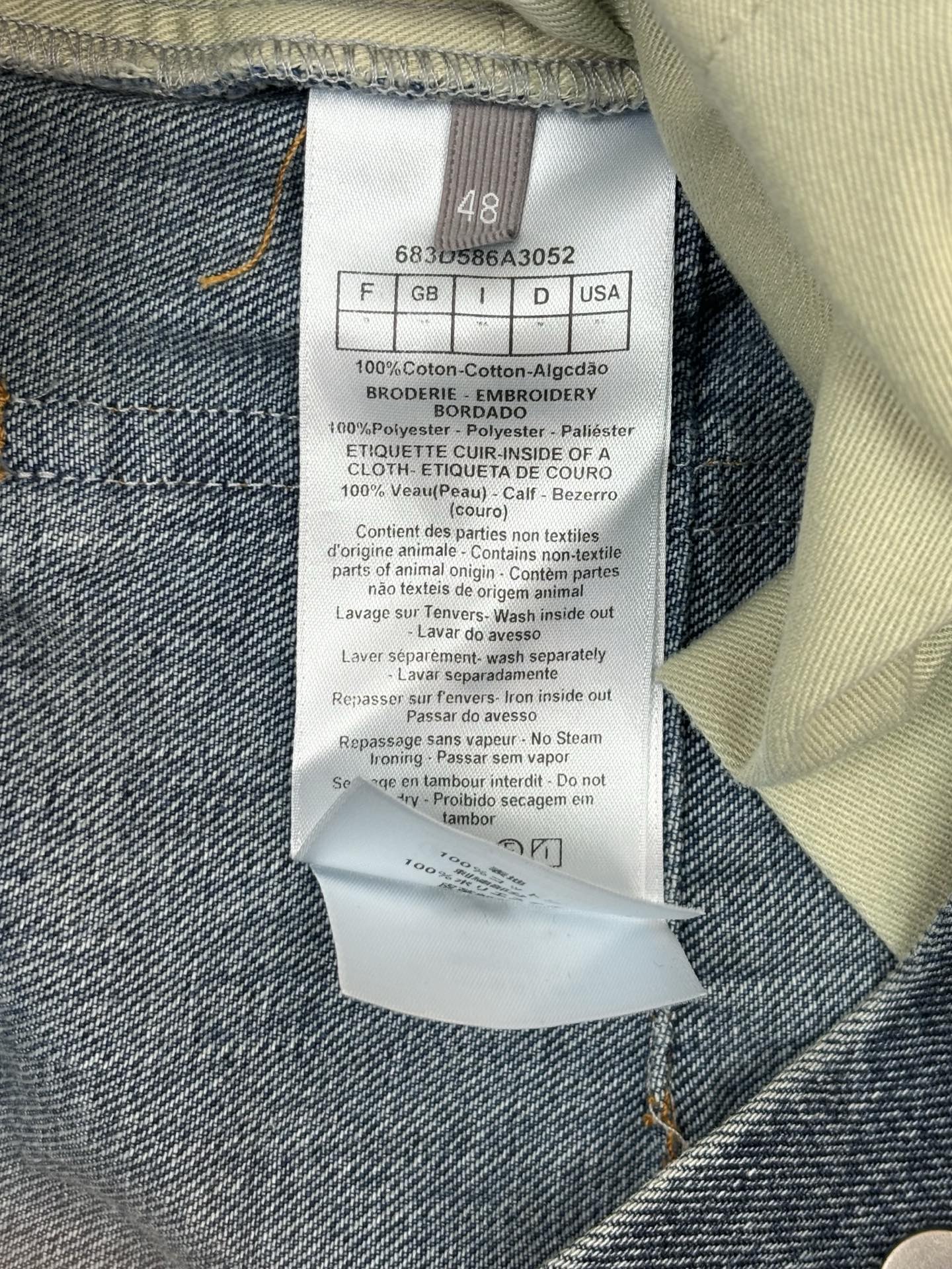 Dior 迪奥 26ss 新款牛仔裤于乔纳森·安德森
